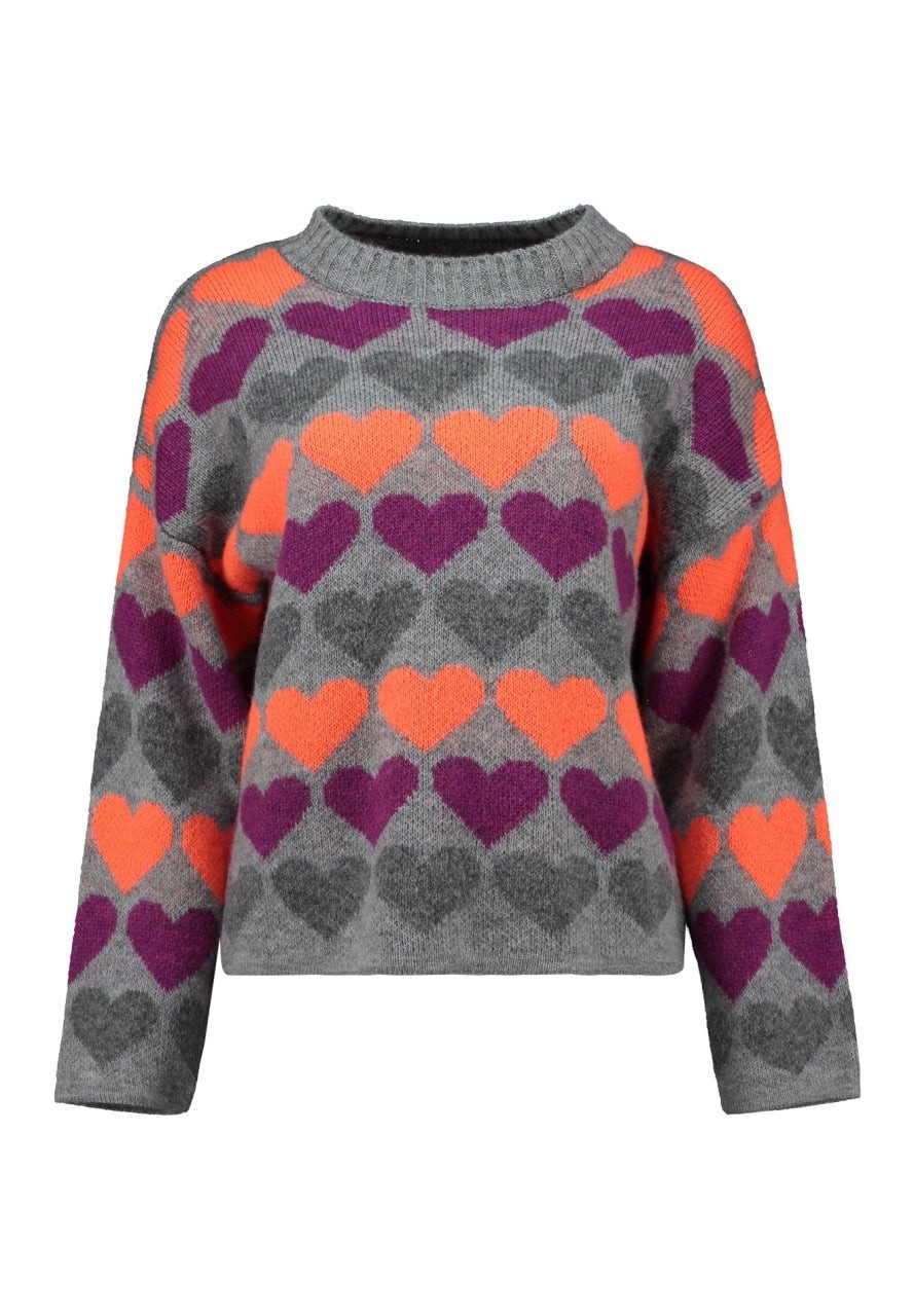 HaILY’S Stehkragenpullover Sa44nna (1-tlg) günstig online kaufen