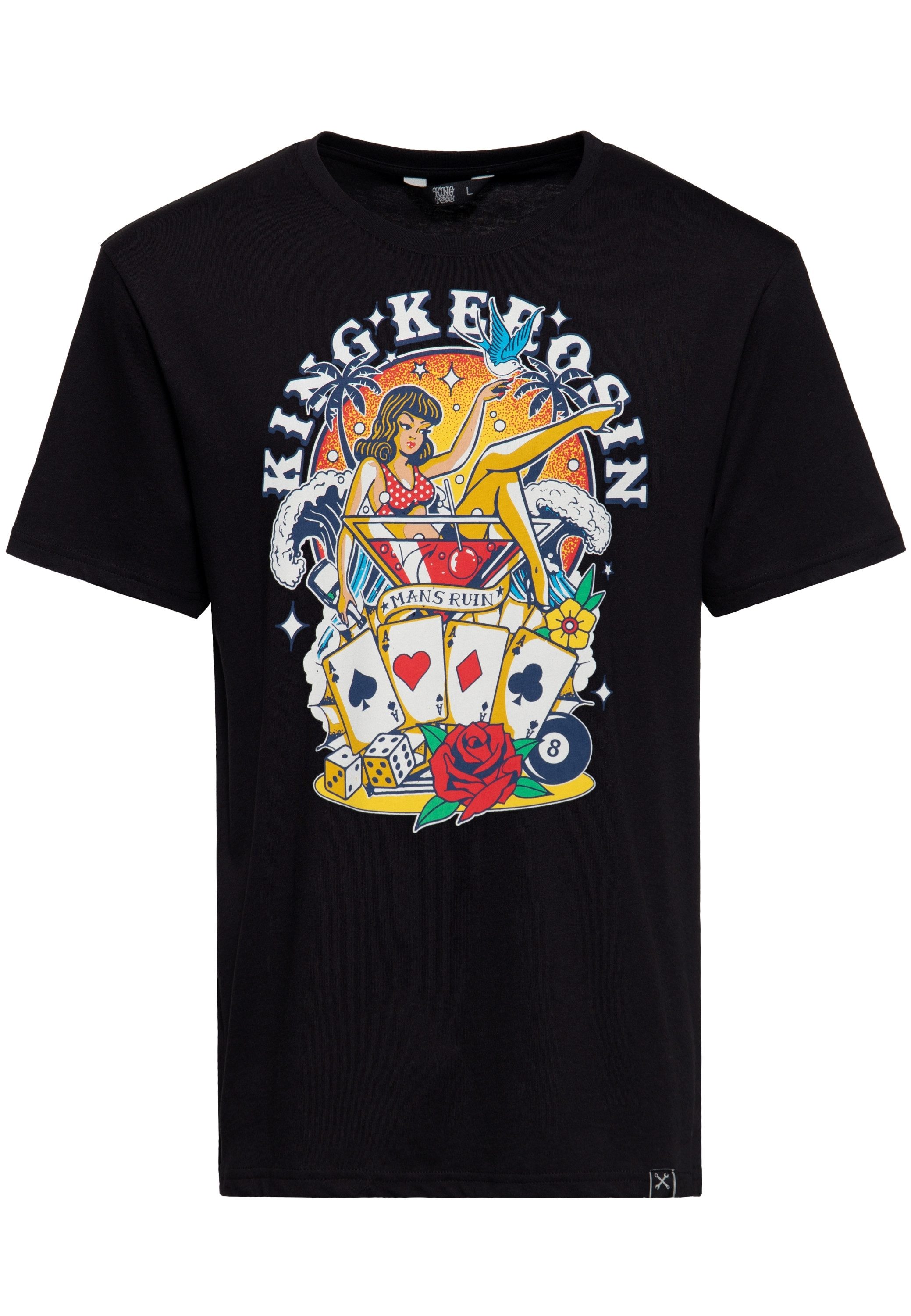 Print-Shirt Man's Ruin