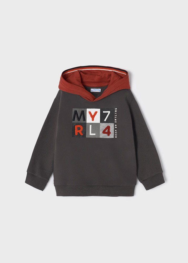 Mayoral Kapuzensweatshirt Mayoral Kapuzen Sweatshirt Keep on Smiling