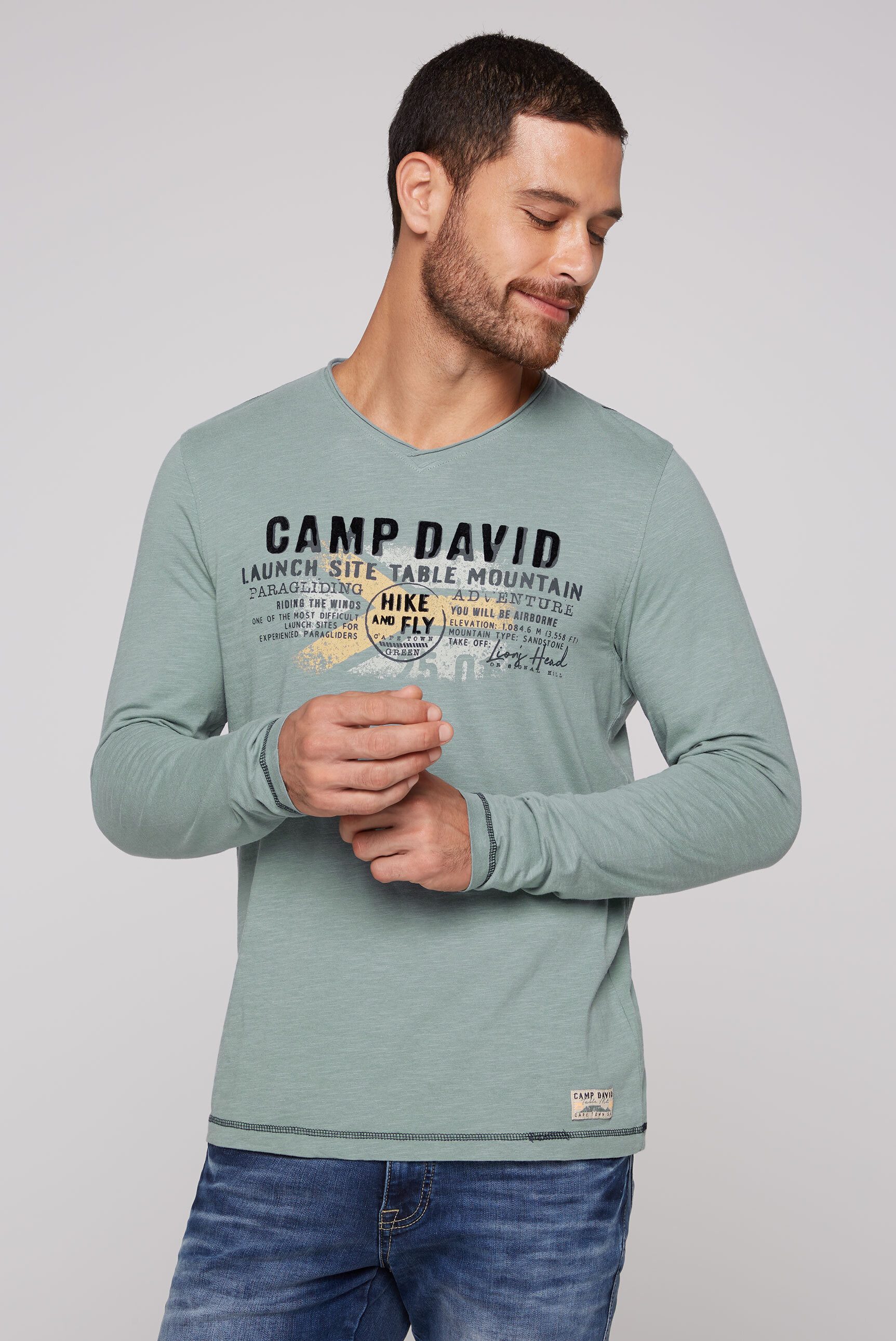 Wunderschone Camp David Langarmshirt Bild