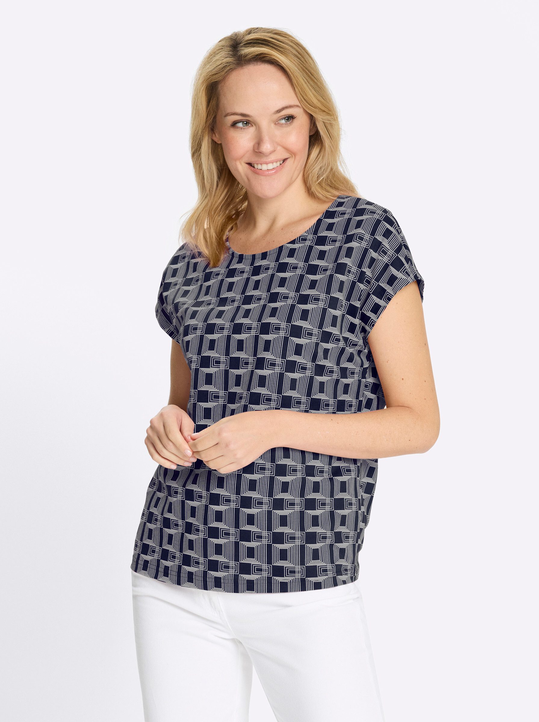 Sieh an! T-Shirt Kurzarm-Shirt Extra kurz. € 18,00