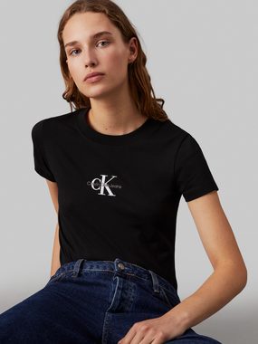 Calvin Klein Jeans T-Shirt MONOLOGO SLIM TEE mit Logoprägung