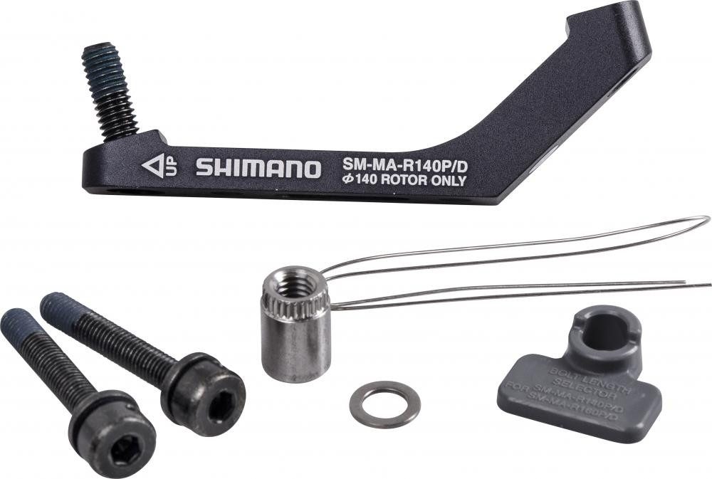 Shimano Scheibenbremse SHIMANO Scheibenbremsadapter Hinten PM FM Flat Mount Scheibenbremsadap