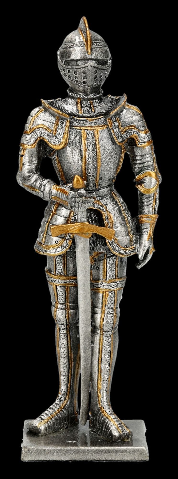 Dekofigur Zinnfigur Ritter – Veronese Studio Collection Mittelalter Figur 10.5cm