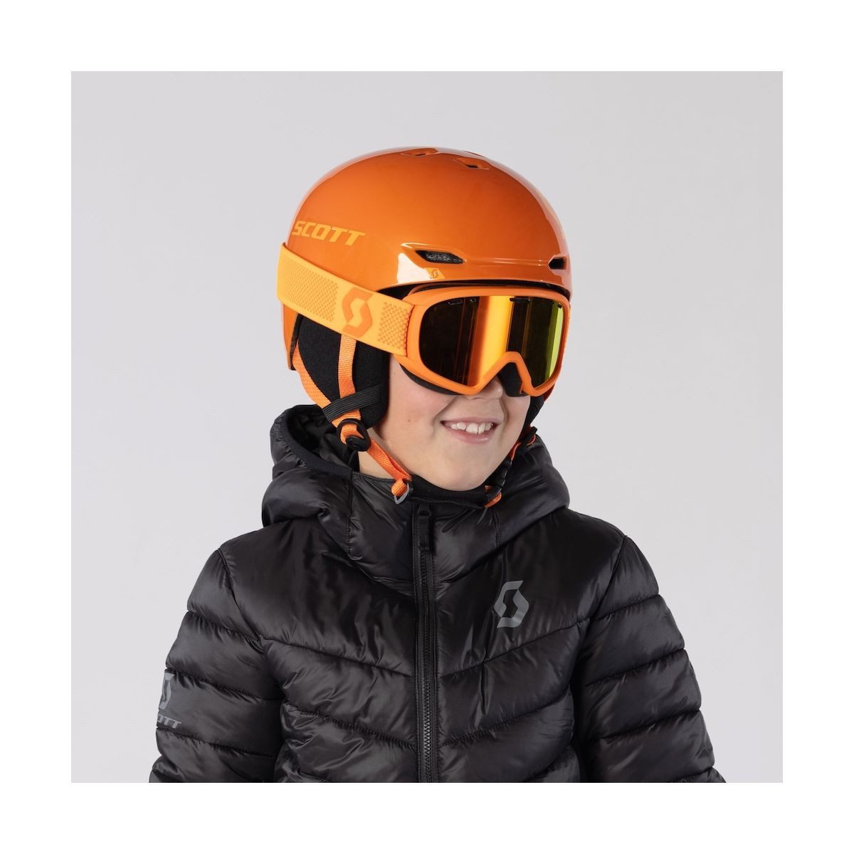Scott Skihelm Combo Hlmt Keeper 2+Goggle Jr Witty, Perfekte Kombination aus Sicherheit und Stil für junge Skifahrer mit