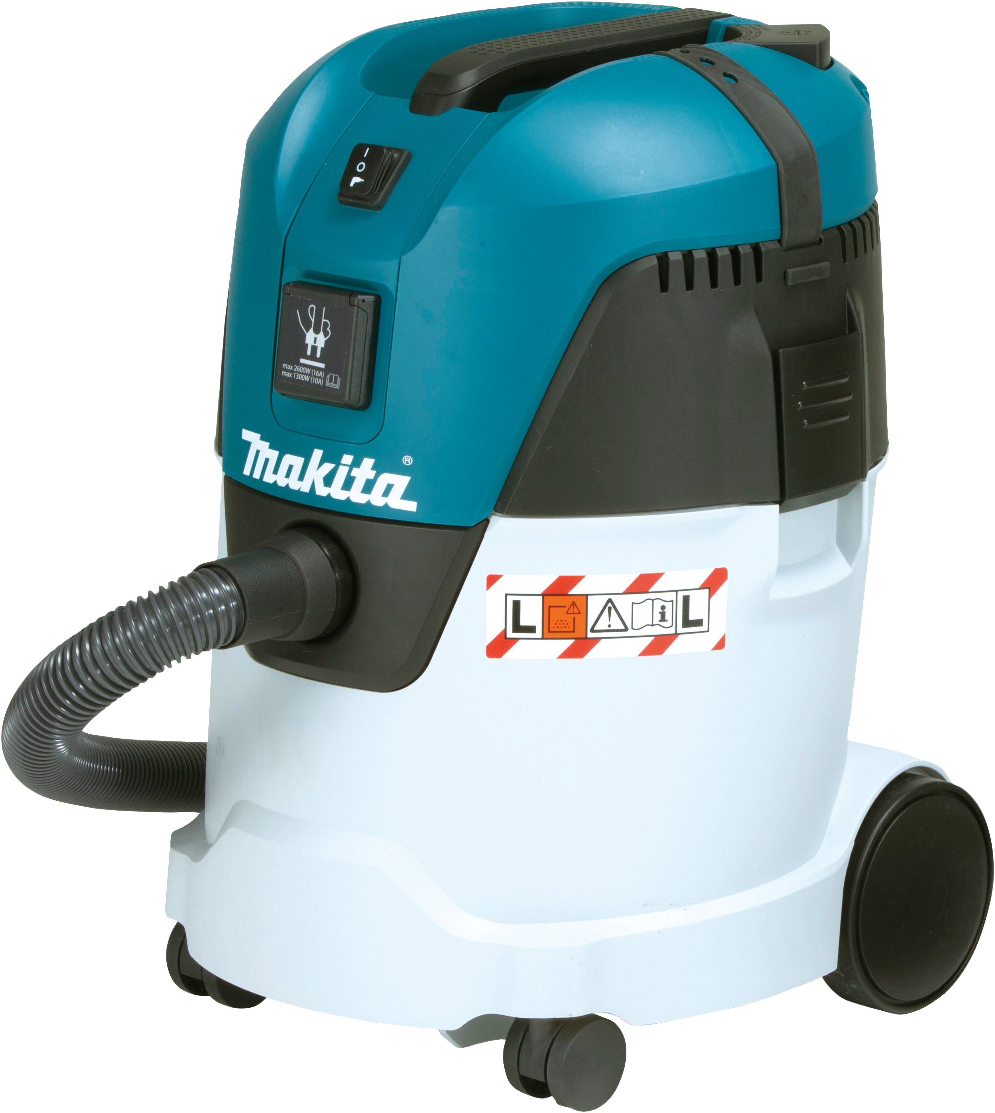 Makita Nass-Trocken-Sauger VC2512L, 1000 W, für Reinigungsarbeiten oder als Fremdabsaugung bei Maschinen