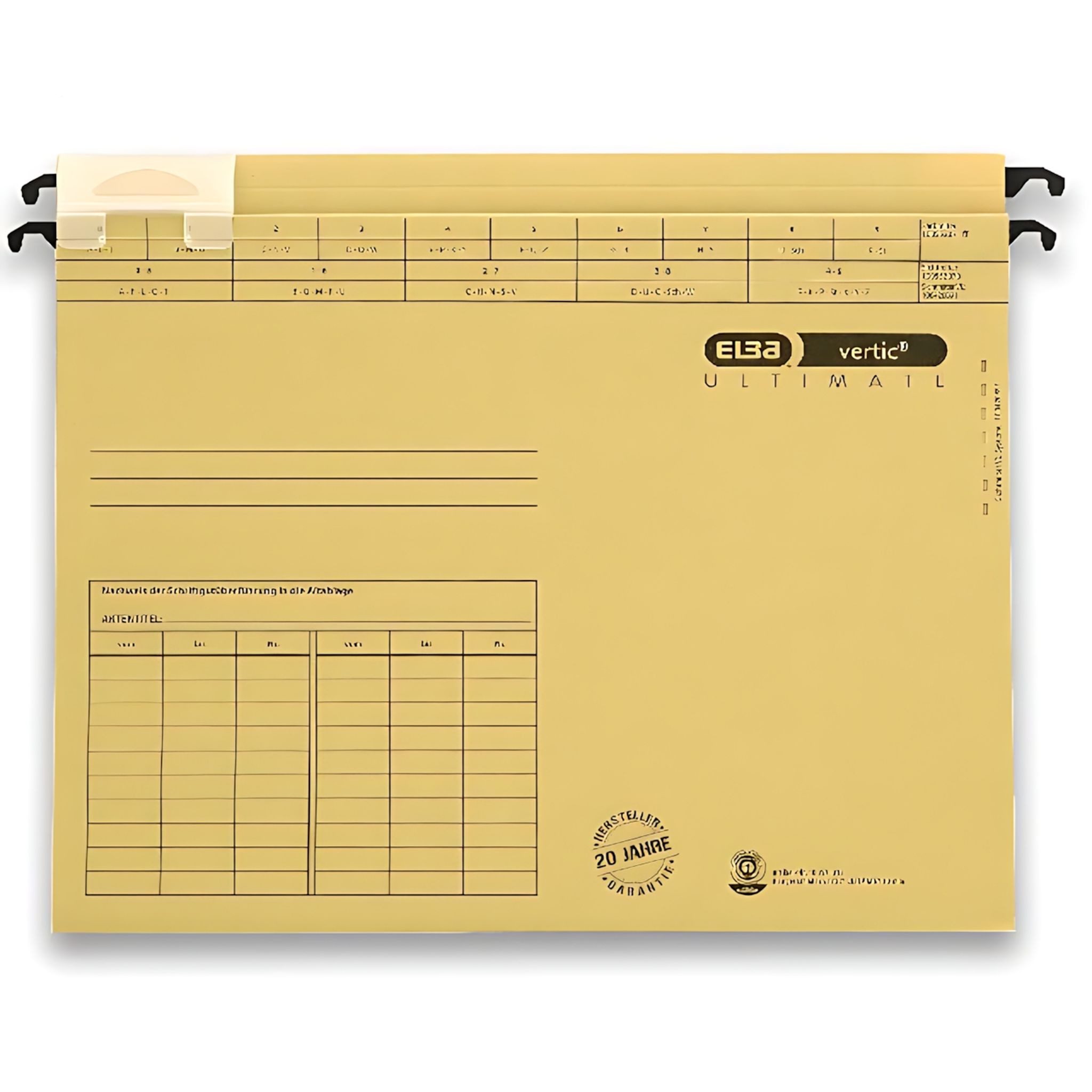 ELBA Hängeordner ELBA Hängesammler"vertic ULTIMATE" mit Hartpappeboden und Komfort-