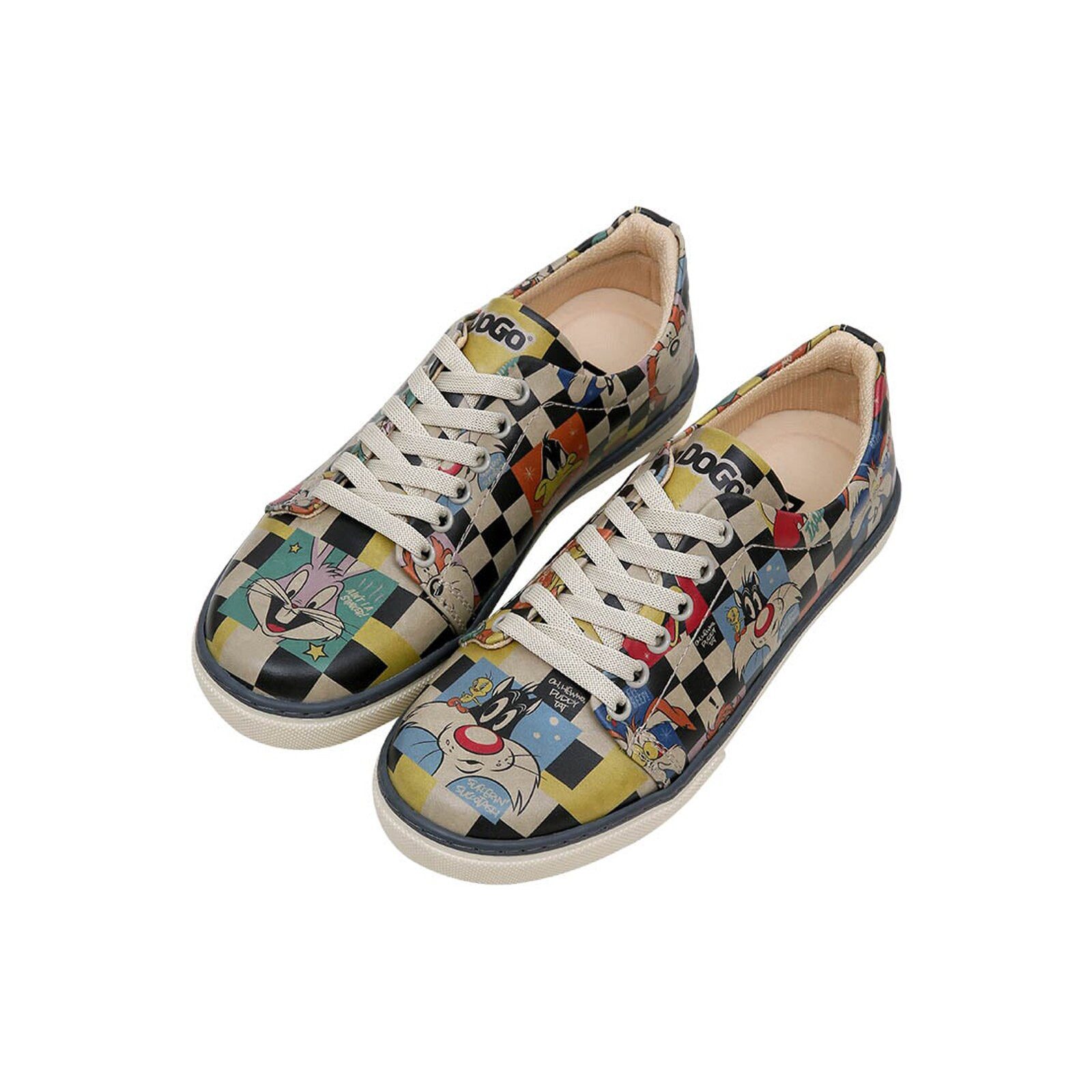 DOGO Classic Schnürsneaker Looney Tunes You-Re-Despicable Damen Sneaker Han günstig online kaufen