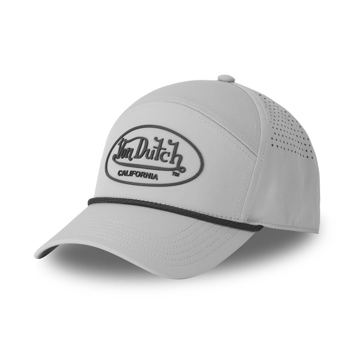 Von Dutch Trucker Cap 6-Panels Rubber Logo