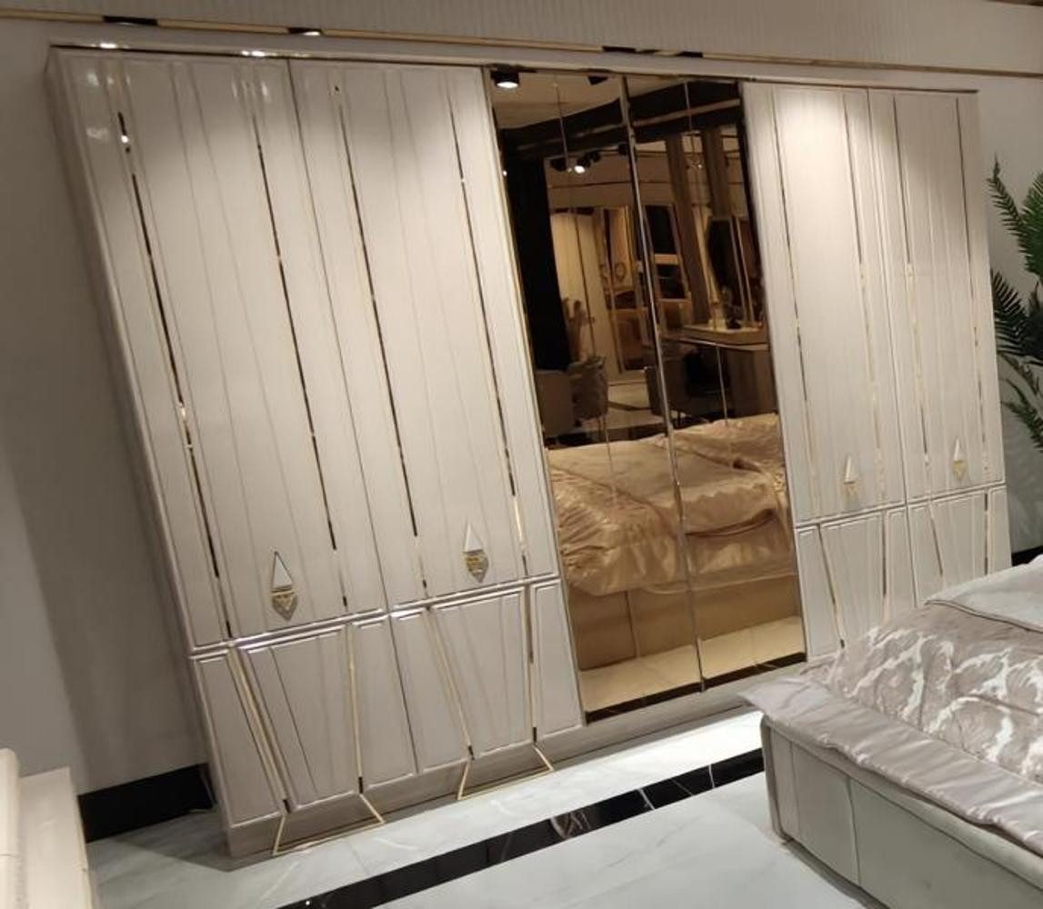 Kleiderschrank Schrank für Kleidung mit Spiegel und einer Довжина von 277cm