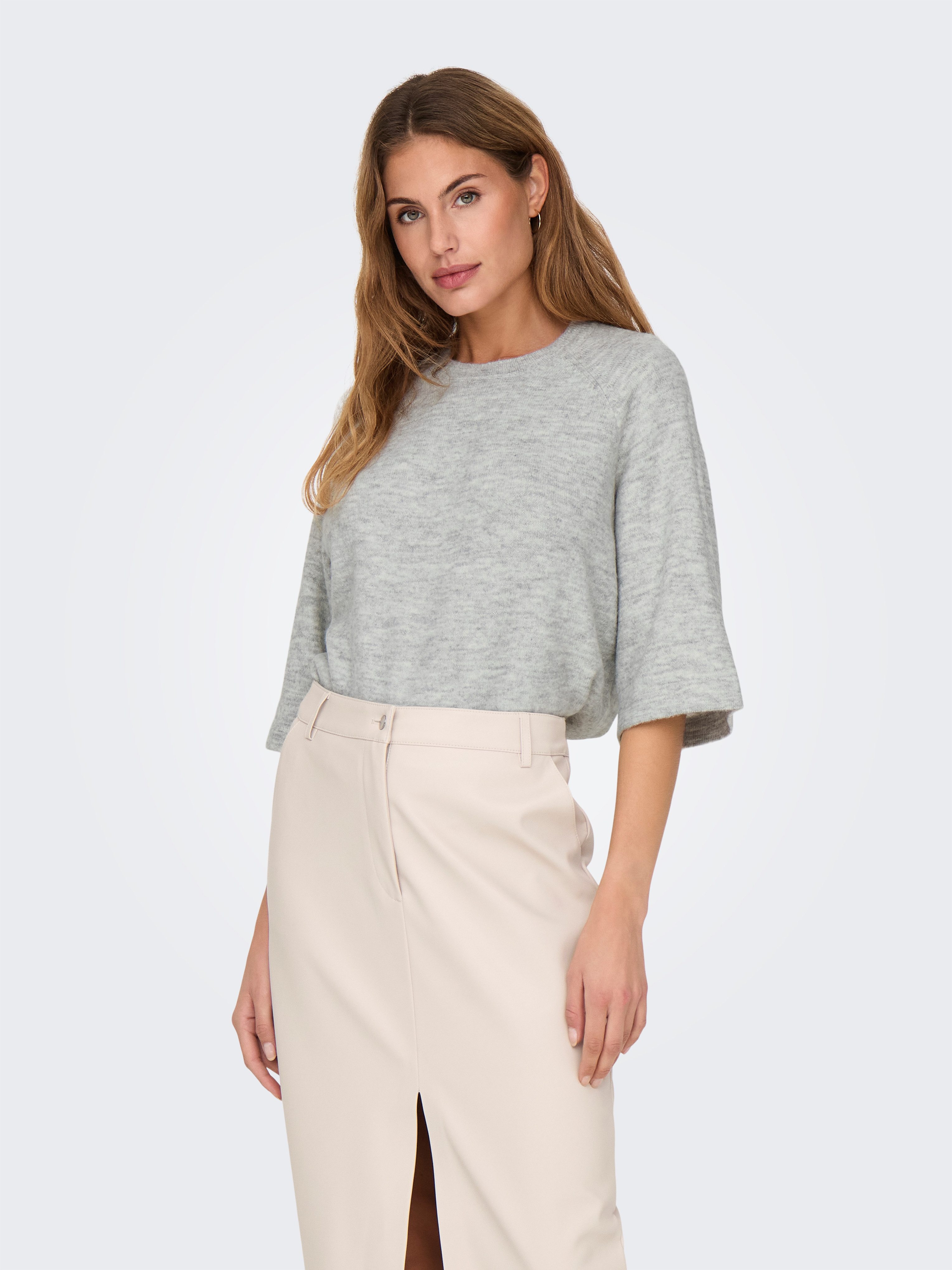 ONLY Strickpullover ONLSIMONI 3/4 PULLOVER KNT günstig online kaufen