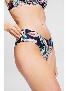 Esprit Bikini-Hose Recycelt: Shorts mit Tropical-Print