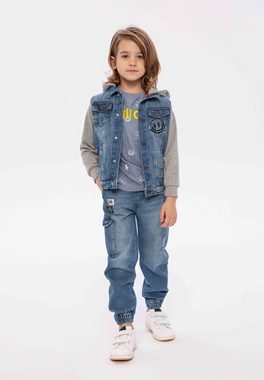 MINOTI Cargojeans Jeanscargohose mit Tasche (12m-8y)