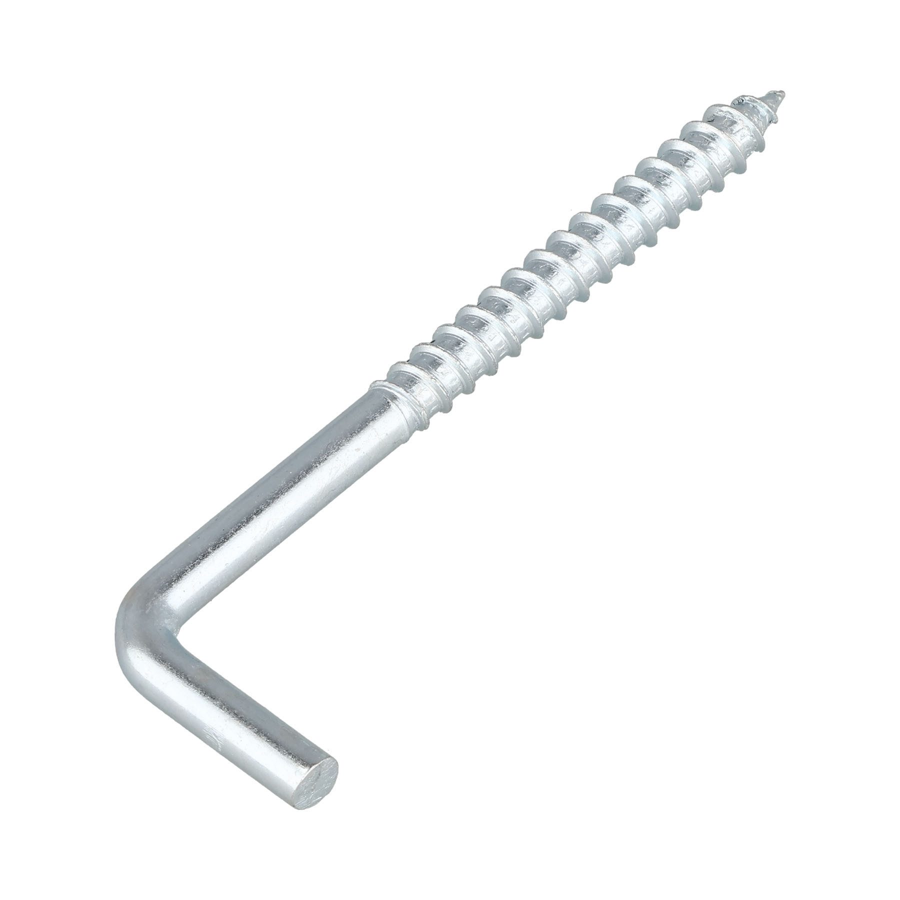 SCREWREBEL Schraubhaken Gerade Schraubhaken - verzinkt, (75 St)