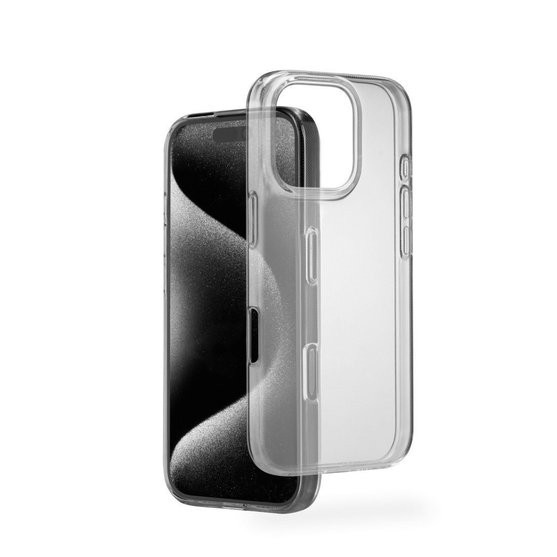 Hama Smartphone-Hülle Handyhülle „Always Clear“ f. iPhone 16 Pro (kratzfest, ohne Vergilben) 16,0 cm (6,3 Zoll)
