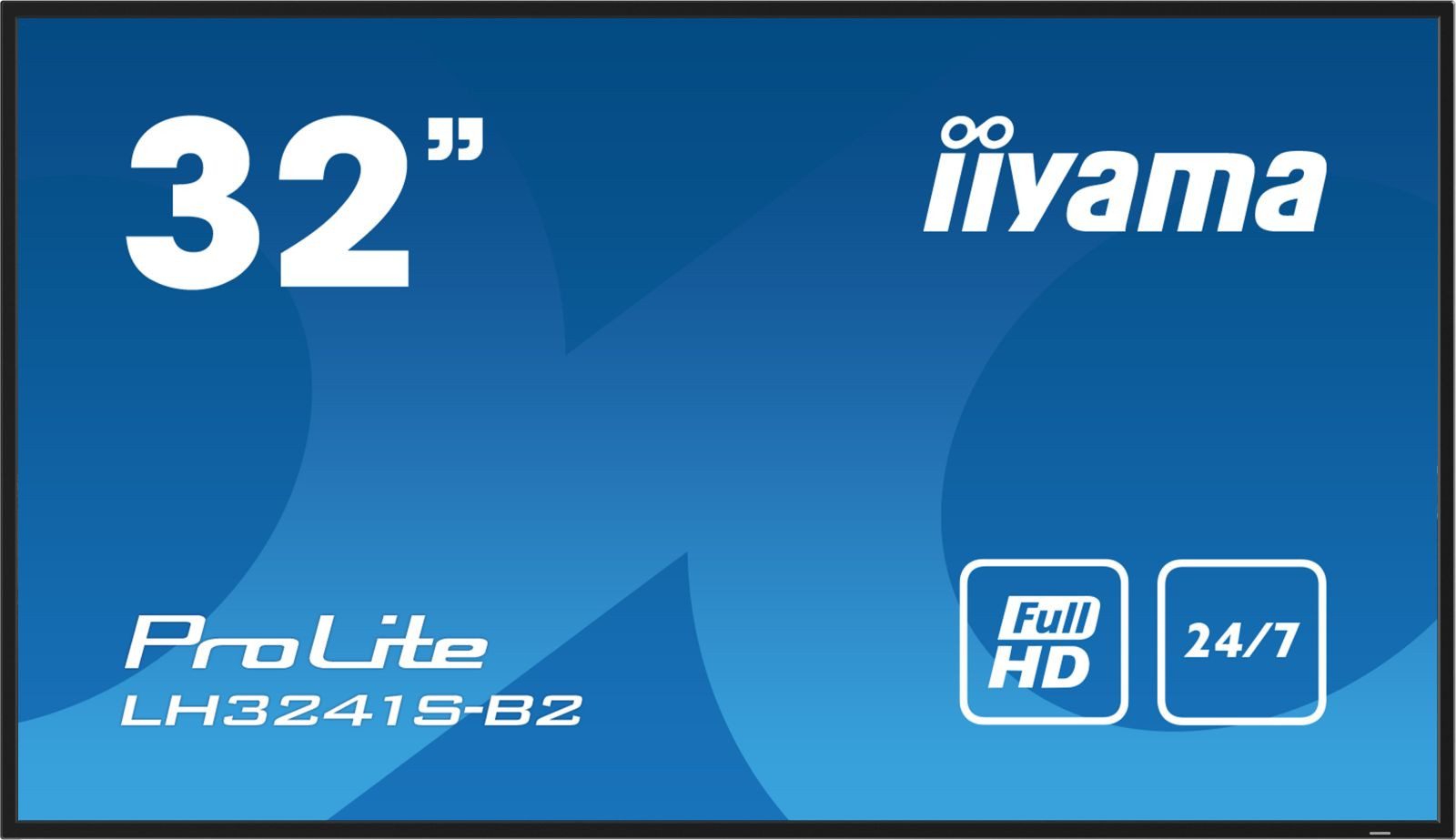Iiyama Dis Public 32 LH3241S-B2 UHD TFT-Monitor (1920 x 1080 px, Full HD, 8 ms Reaktionszeit, IPS, Lautsprecher, HDCP)
