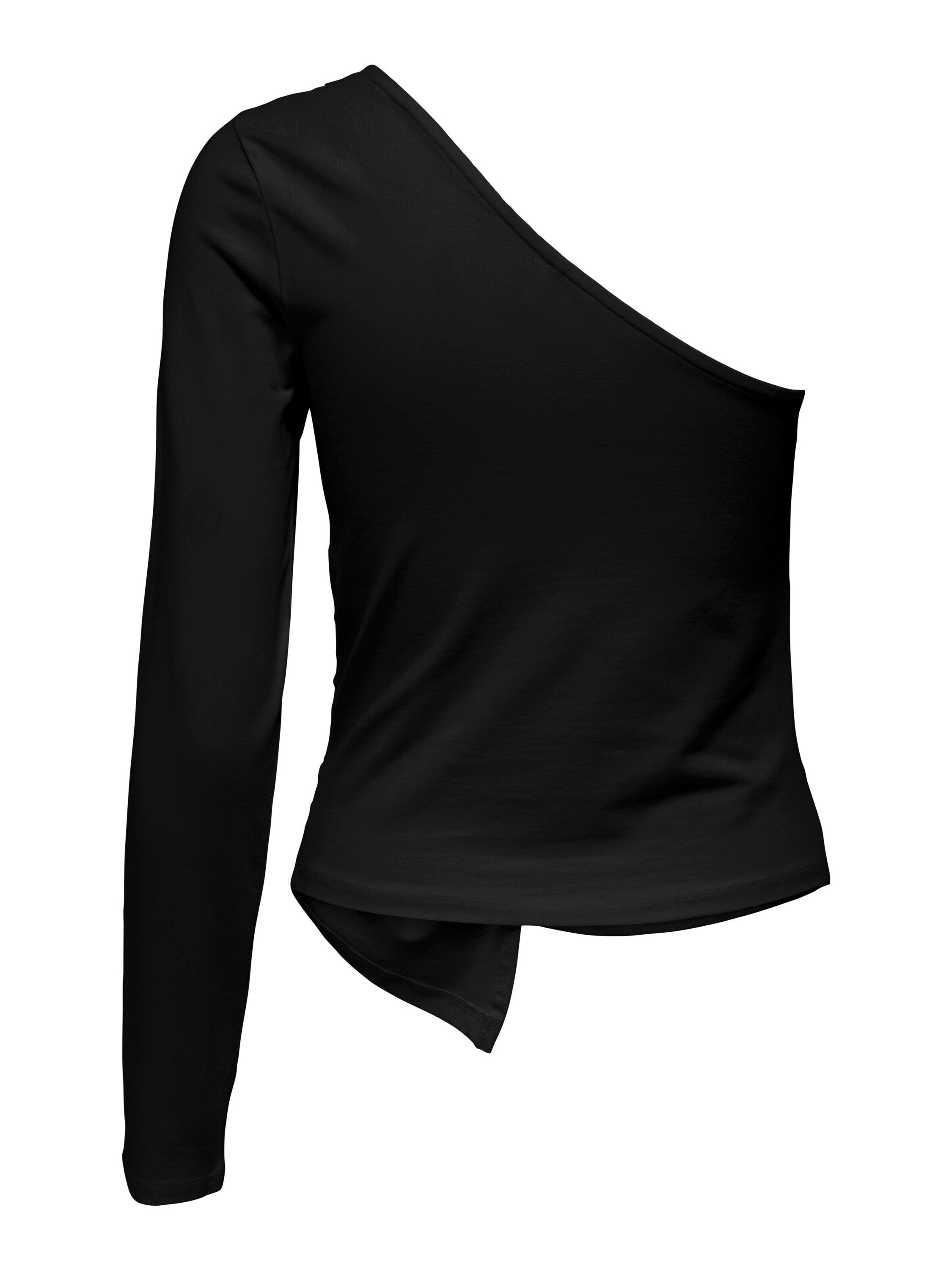 ONLY Langarmshirt ONLLive Love One (1-tlg) Drapiert/gerafft