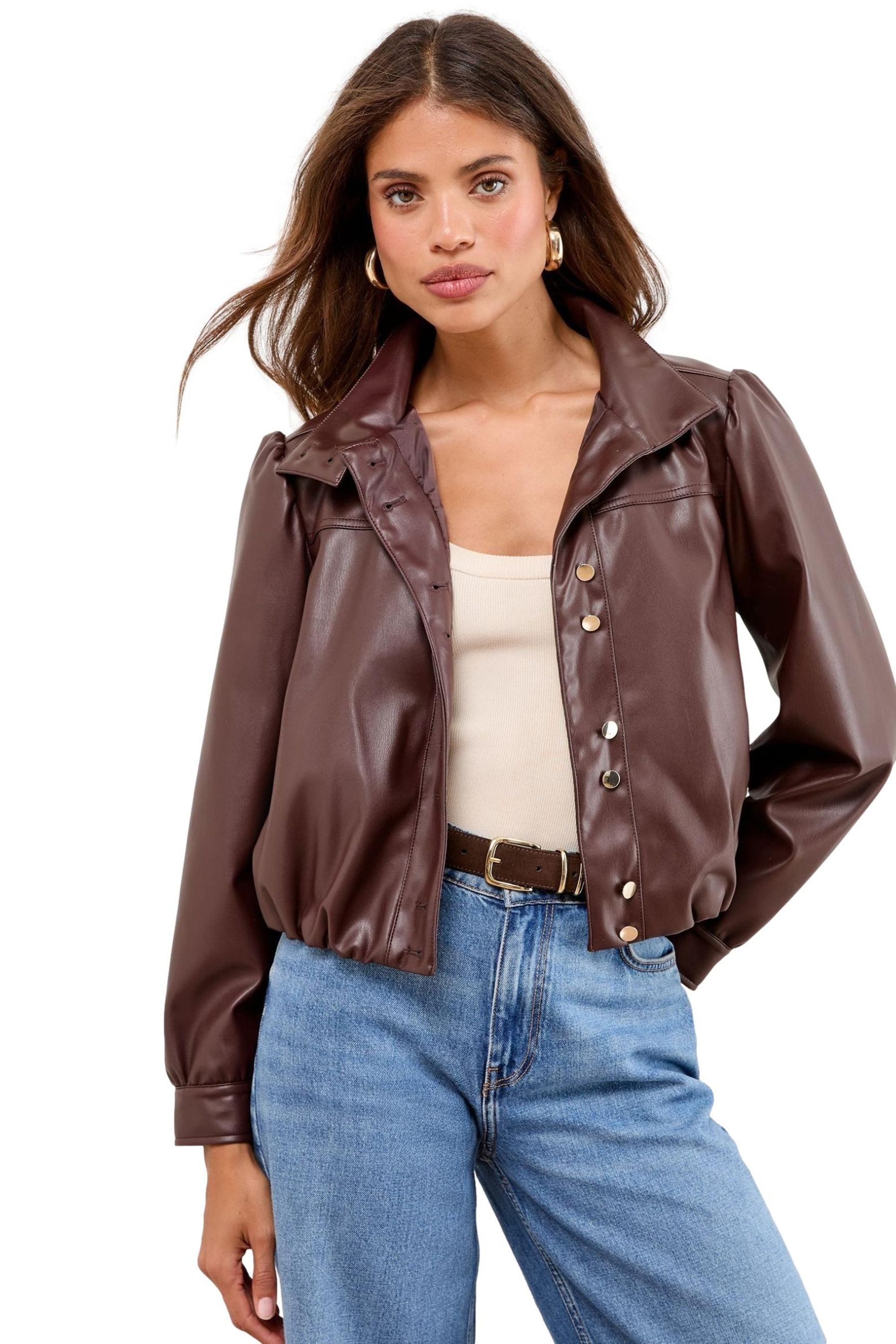 LIPSY Kurzjacke Lipsy Jacke mit Stehkragen und Ballonsaum (1-St) günstig online kaufen