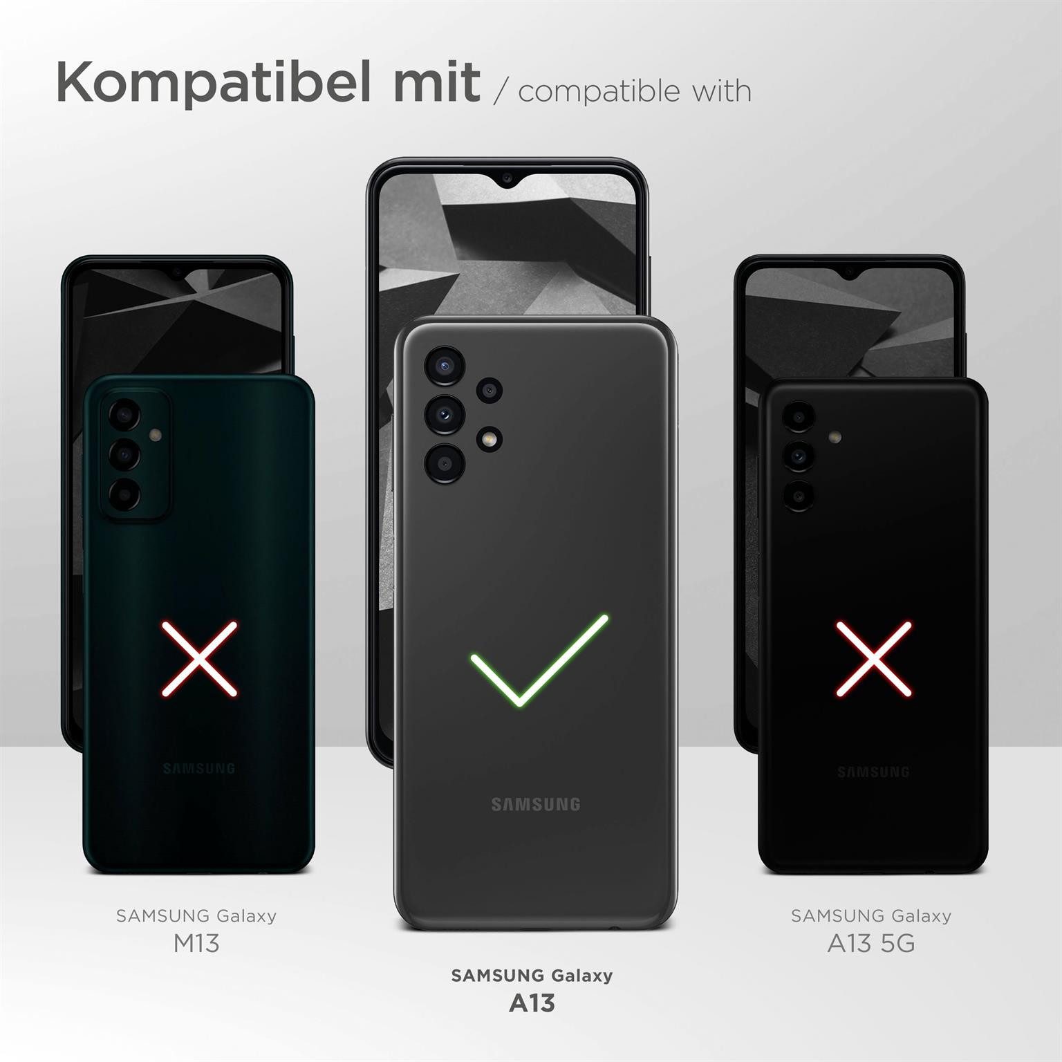 ONEFLOW Handyhülle ONEFLOW® Soft Case für Samsung Galaxy A13 (4G), Hülle aus Silikon, Back Cover mit Kameraschutz, weiche Silikonhülle