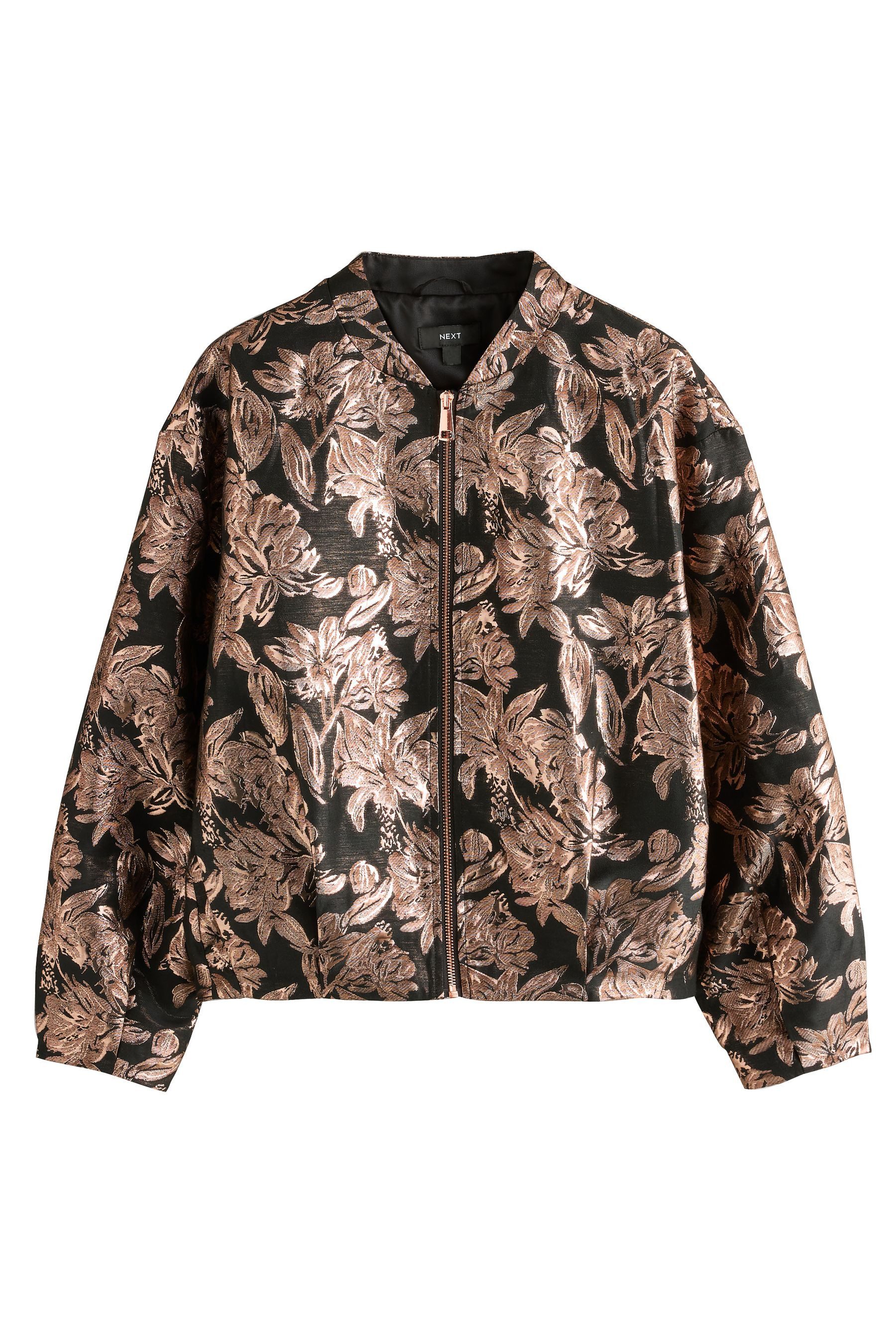 Next Bomberjacke Jacquard-Bomberjacke (1-St) günstig online kaufen