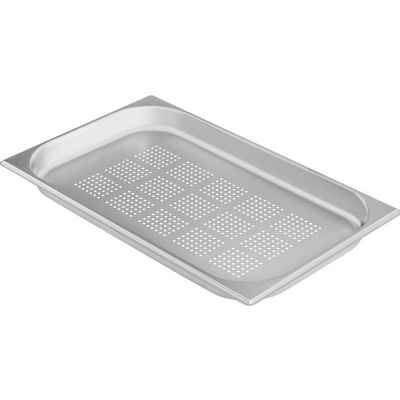 Royal Catering Thermobehälter GN-Behälter Gastronorm Gastronormbehälter GN 1/1, perforiert 40 mm, Edelstahl