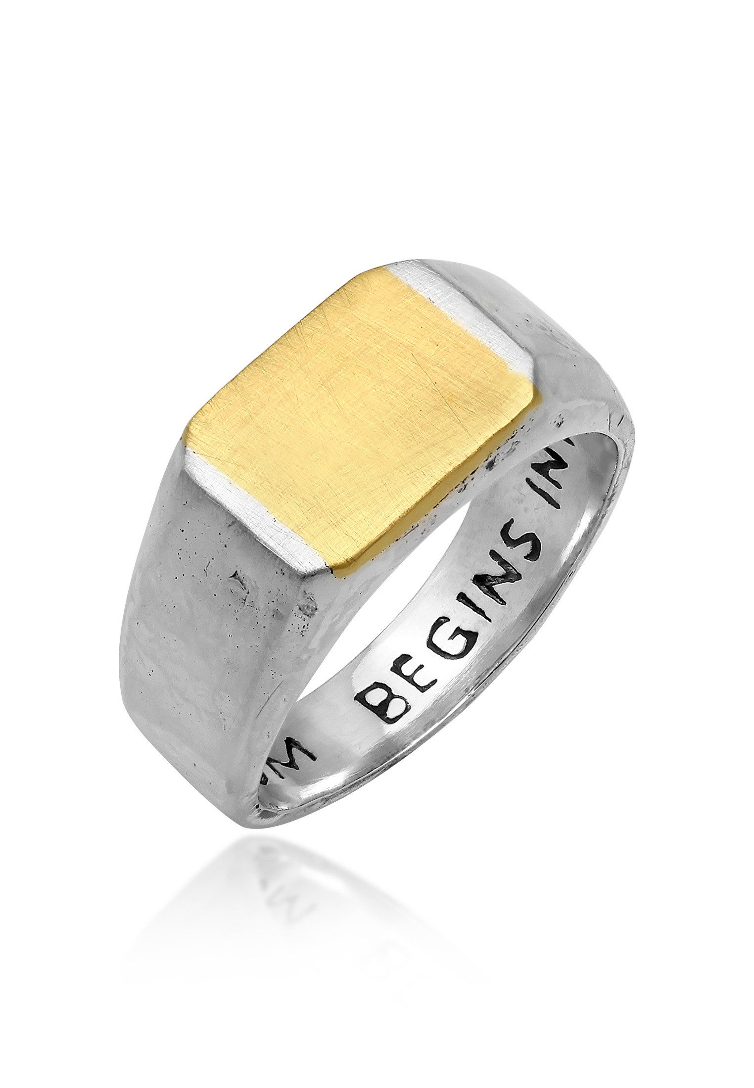 HAZE & GLORY Siegelring Siegelring - Wisdom 925 Sterling Silber günstig online kaufen