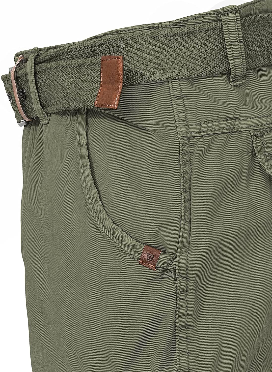 Indicode Cargoshorts Kjeld Herrencargoshorts mit 6 Taschen