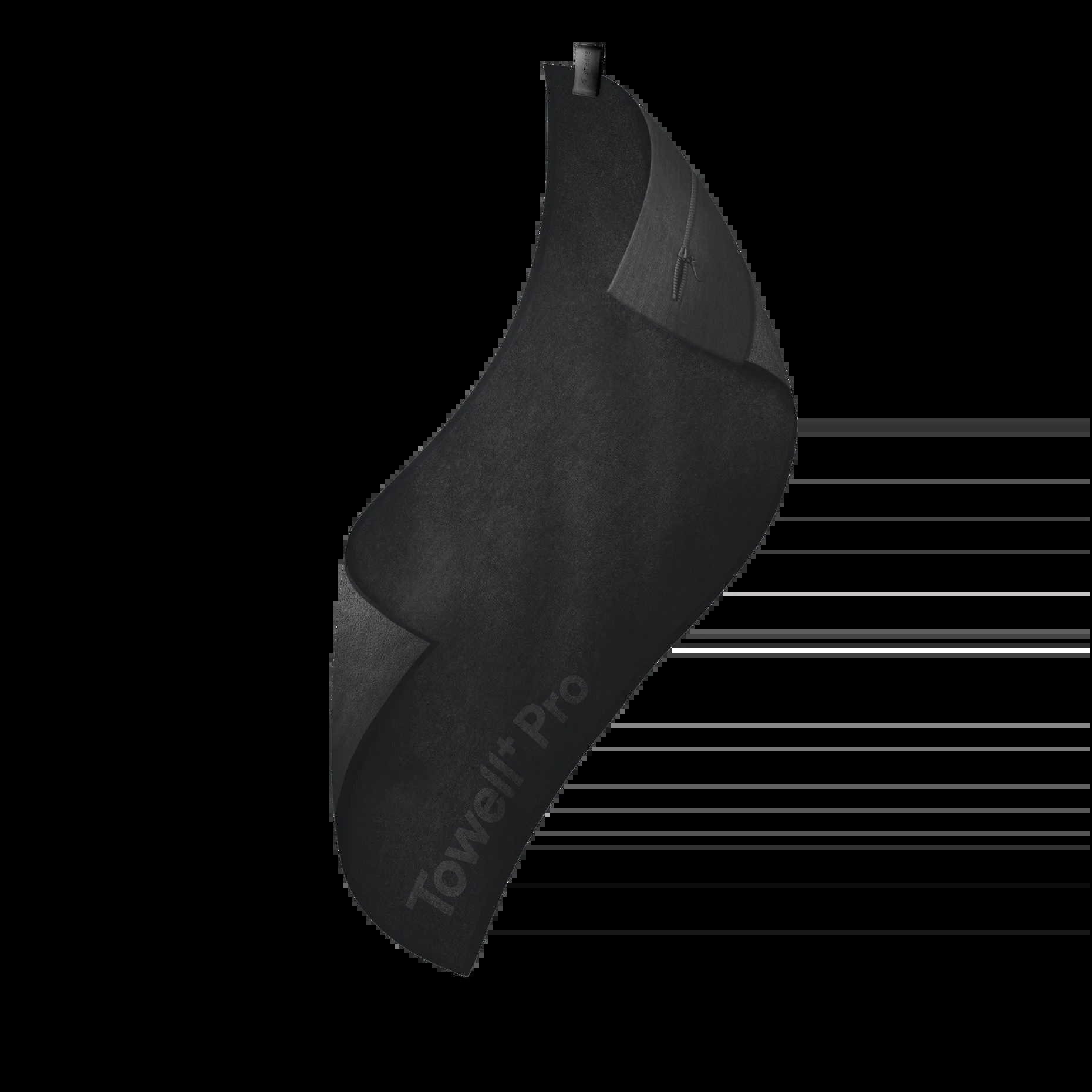 Stryve Handtuch STRYVE TOWELL+PRO ALL BLACK günstig online kaufen