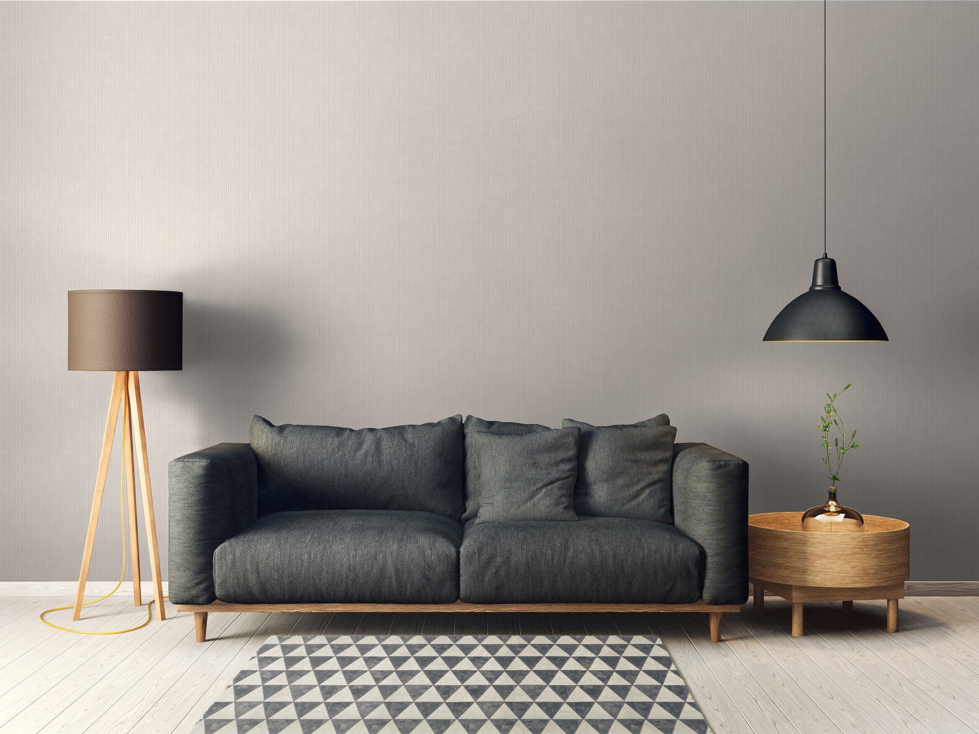 Bricoflor Gestreifte Tapete im Landhausstil für Küche und Esszimmer Vintage günstig online kaufen