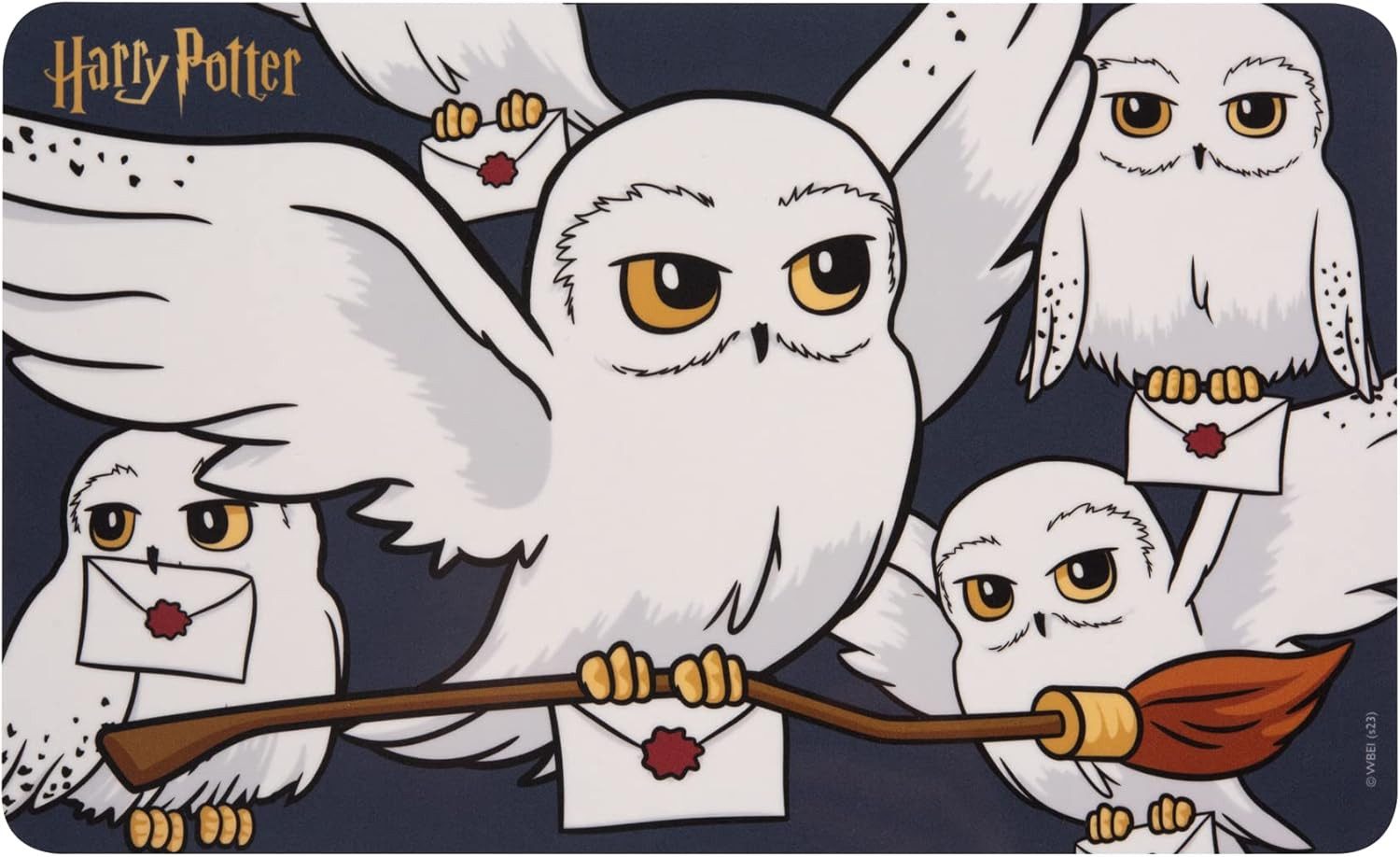 United Labels® Frühstücksbrett Harry Potter - Hedwig - Frühstücksbrettchen Schneidebrettchen, (1-St)