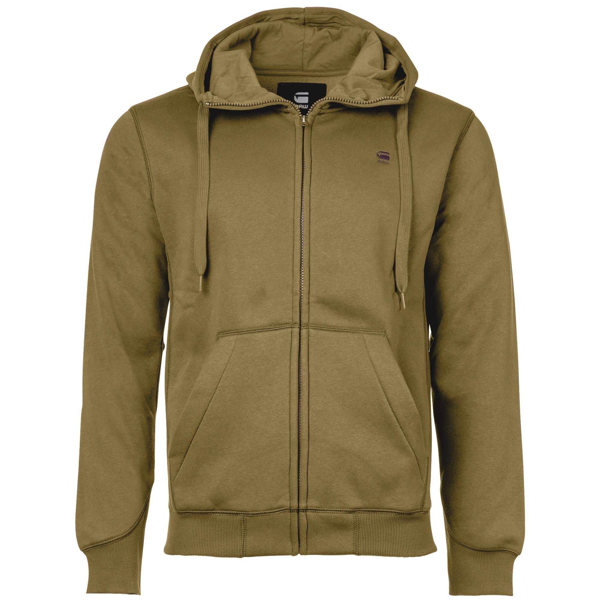 G-STAR Sweatshirt Herren Sweatjacke Baumwolle günstig online kaufen