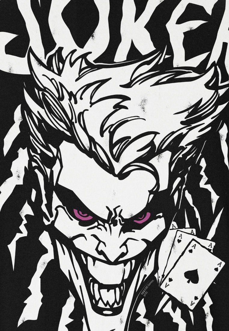 - T-Shirt DC mit The Joker Frontprint coolem LOGOSHIRT Batman