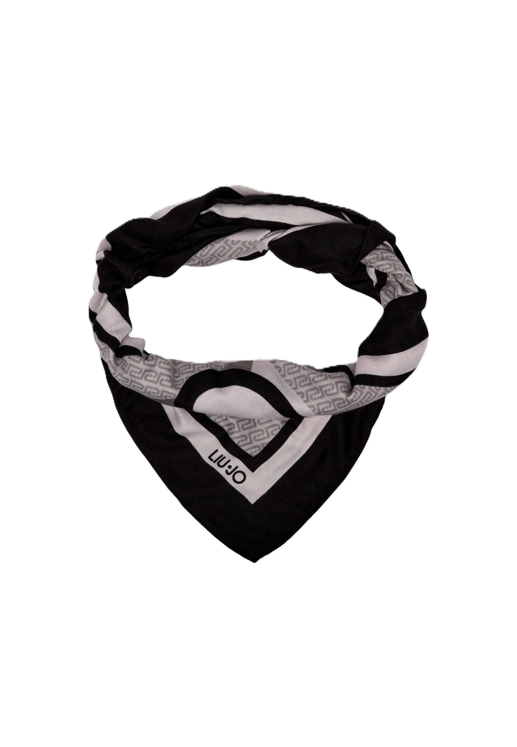 Liu Jo Modetuch Liu Jo Foulard - Logo Schal quadratisch mit edlem Muster für Damen