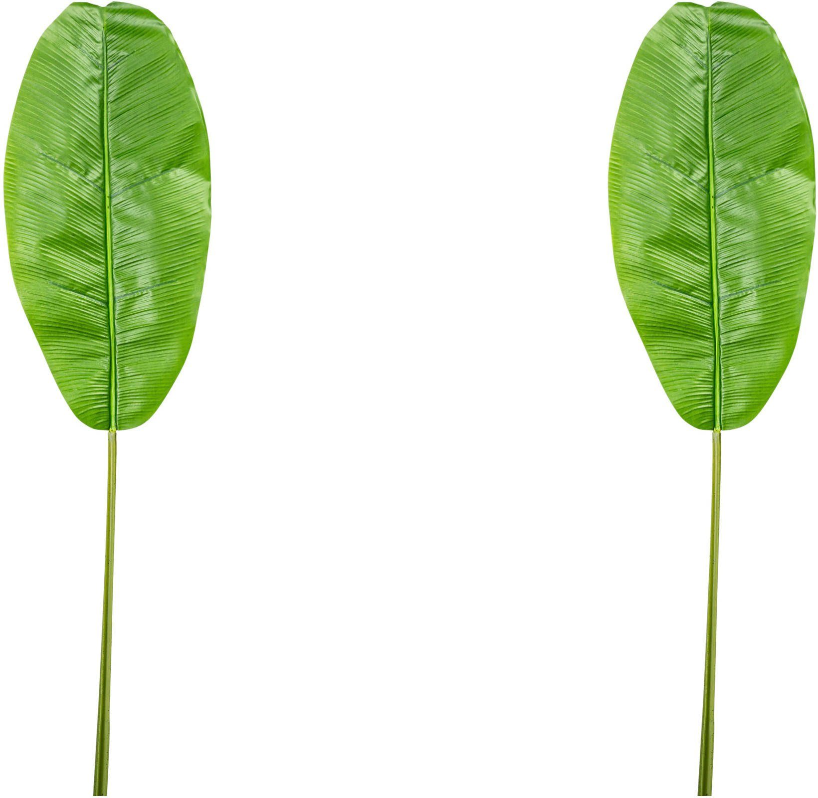 Kunstgirlande Bananenblatt Grünpflanze, Creativ green, Höhe 130 cm