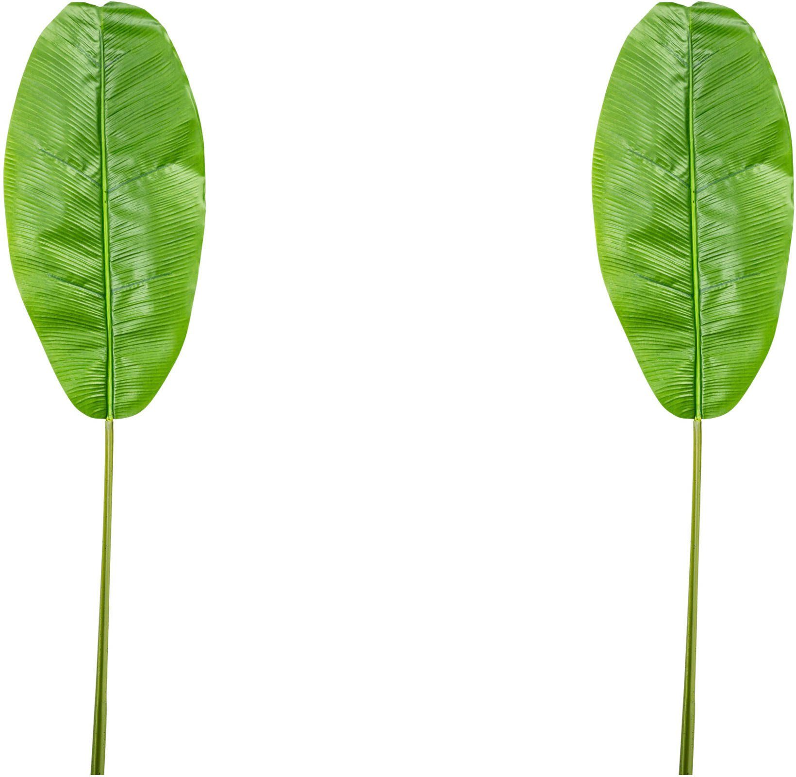 Kunstgirlande Bananenblatt Grünpflanze, Creativ green, Höhe günstig online kaufen