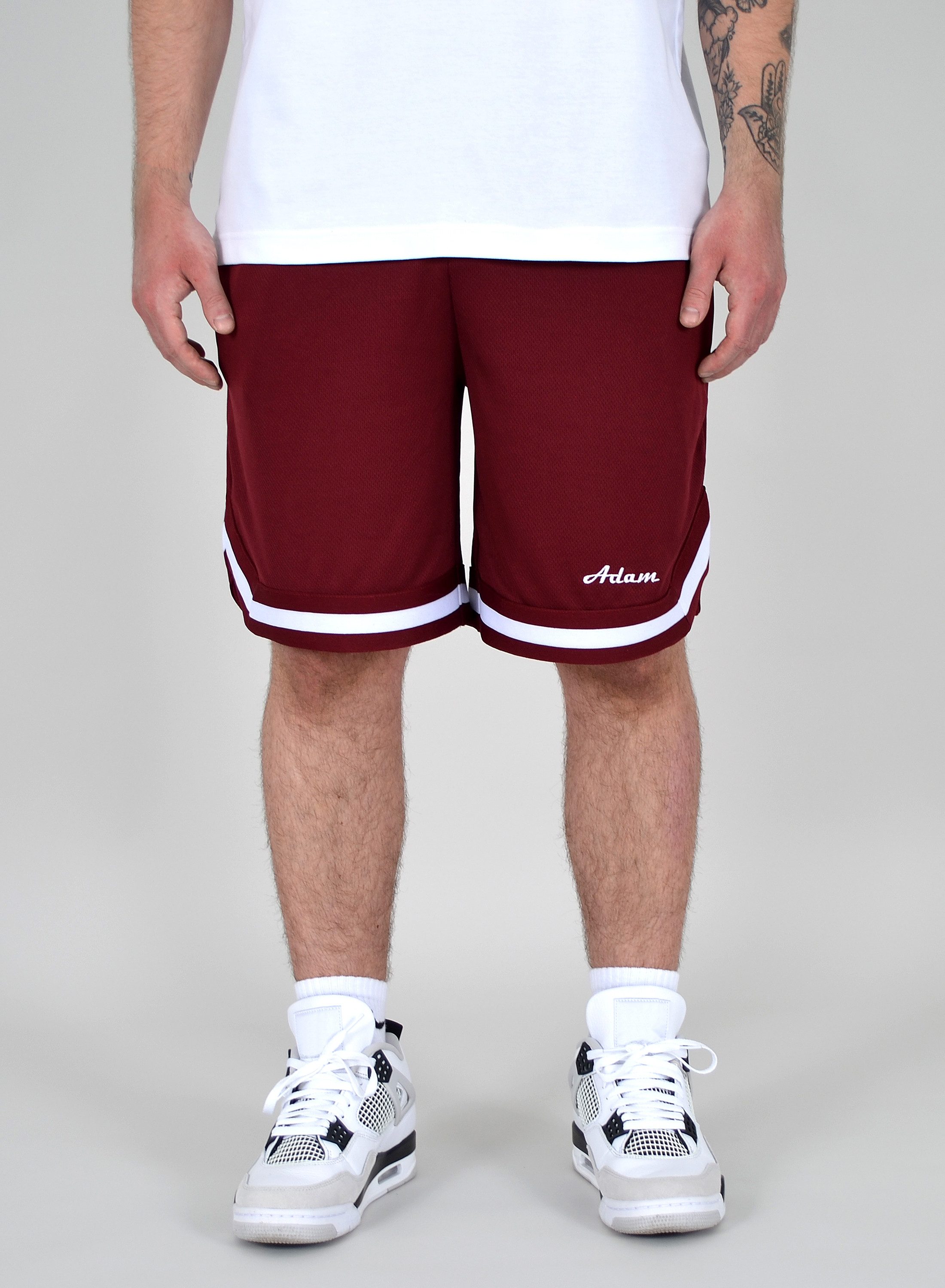 ADAM JEANS Shorts Herren Hose kurz Sweat Shorts Sport Shorts Basketball Shorts Stretch Herren Shorts Fitness Shorts kurze Hose Sommer Shorts Mesh Shorts