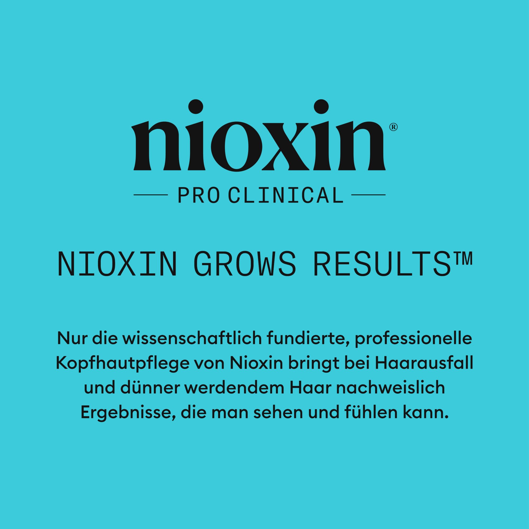 Nioxin Haarpflege-Set NIOXIN SCALP + HAIR THICKENING SYSTEM 3, Set, 3-tlg., mehr Volumen, schützt vor Haarbruch, speziell für coloriertes Haar