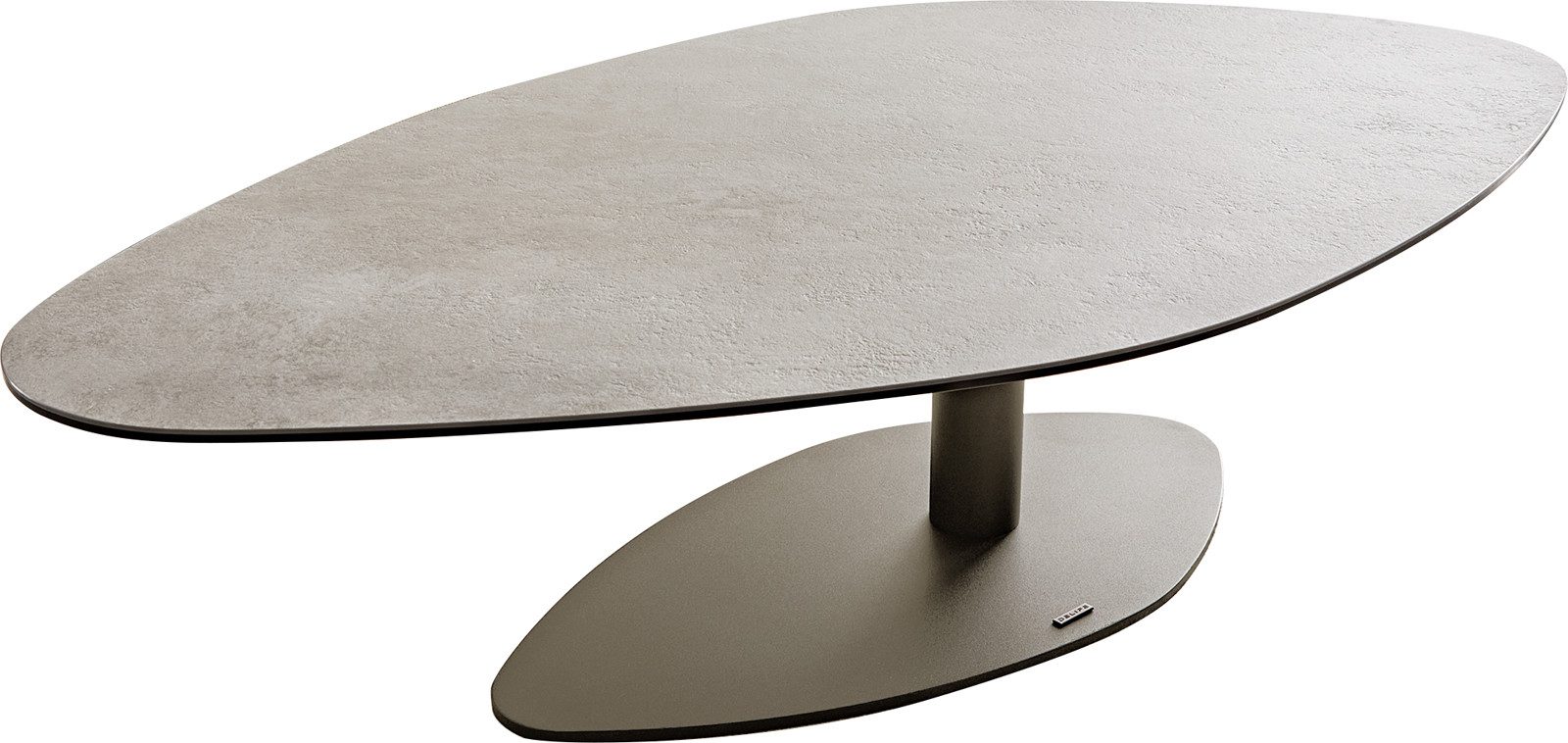 DELIFE Couchtisch Vibana, Keramik Aspetto Concreto Betonfarbig 140x80 cm Ge günstig online kaufen