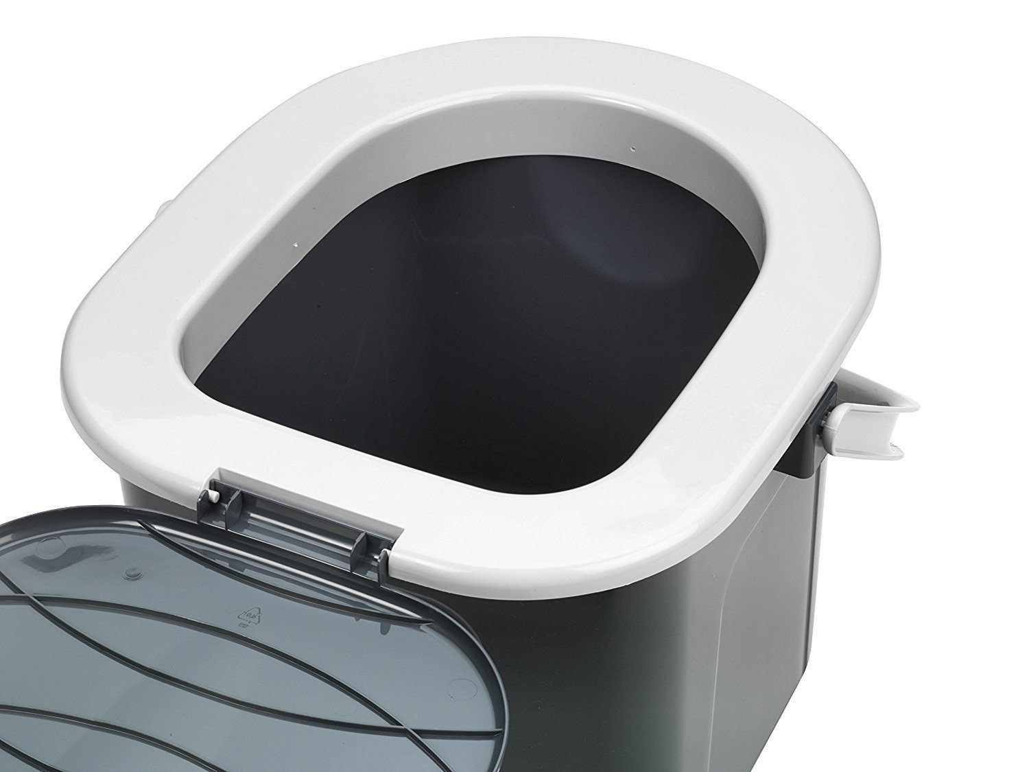 BranQ Campingtoilette 1305 Toiletteneimer, Reise WC Toilette Toiletteneimer Eimer 15,5L – Bild 5 von 5