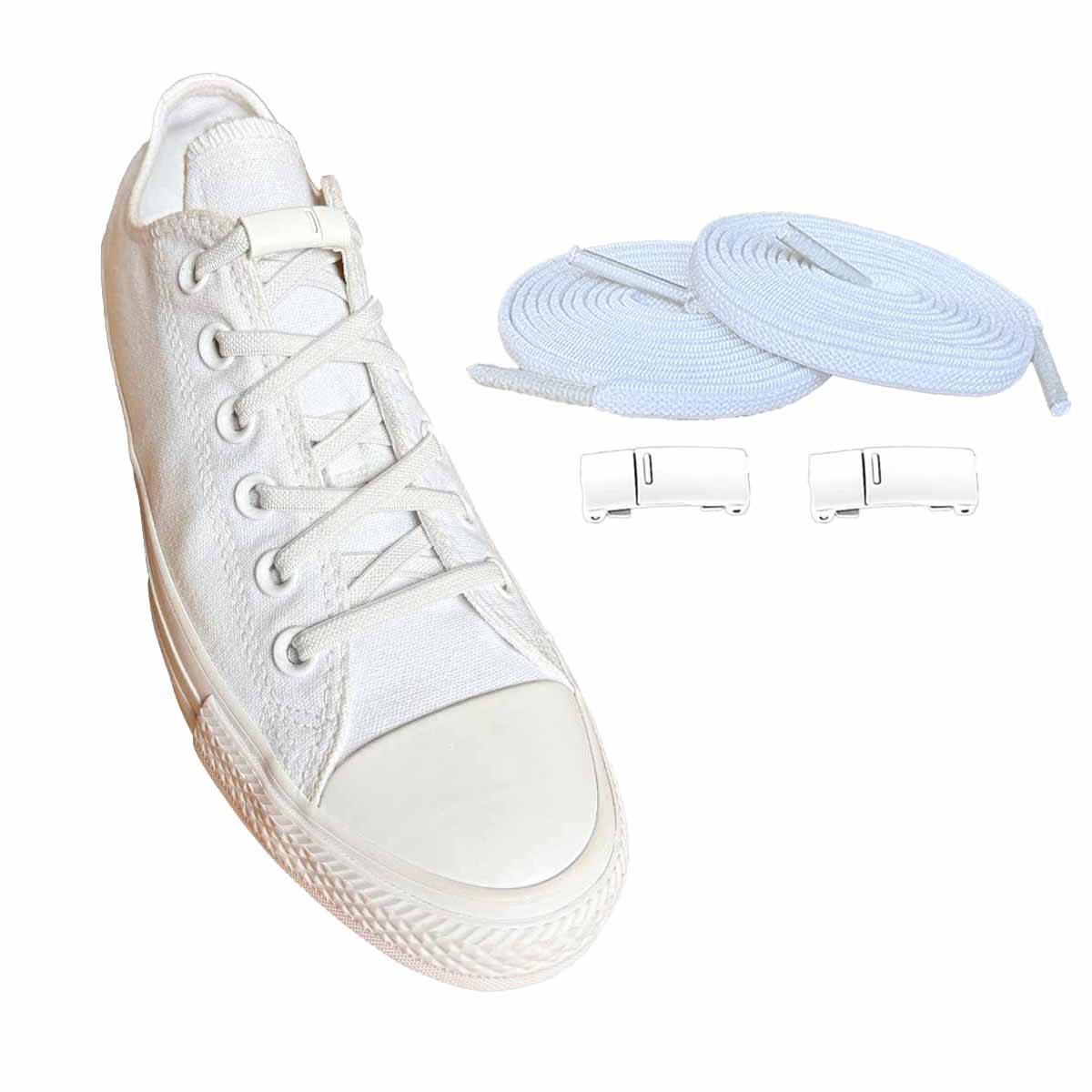 Basicwear Germany Schnürsenkel Elastische Schnürsenkel mit Magnetverschluss
