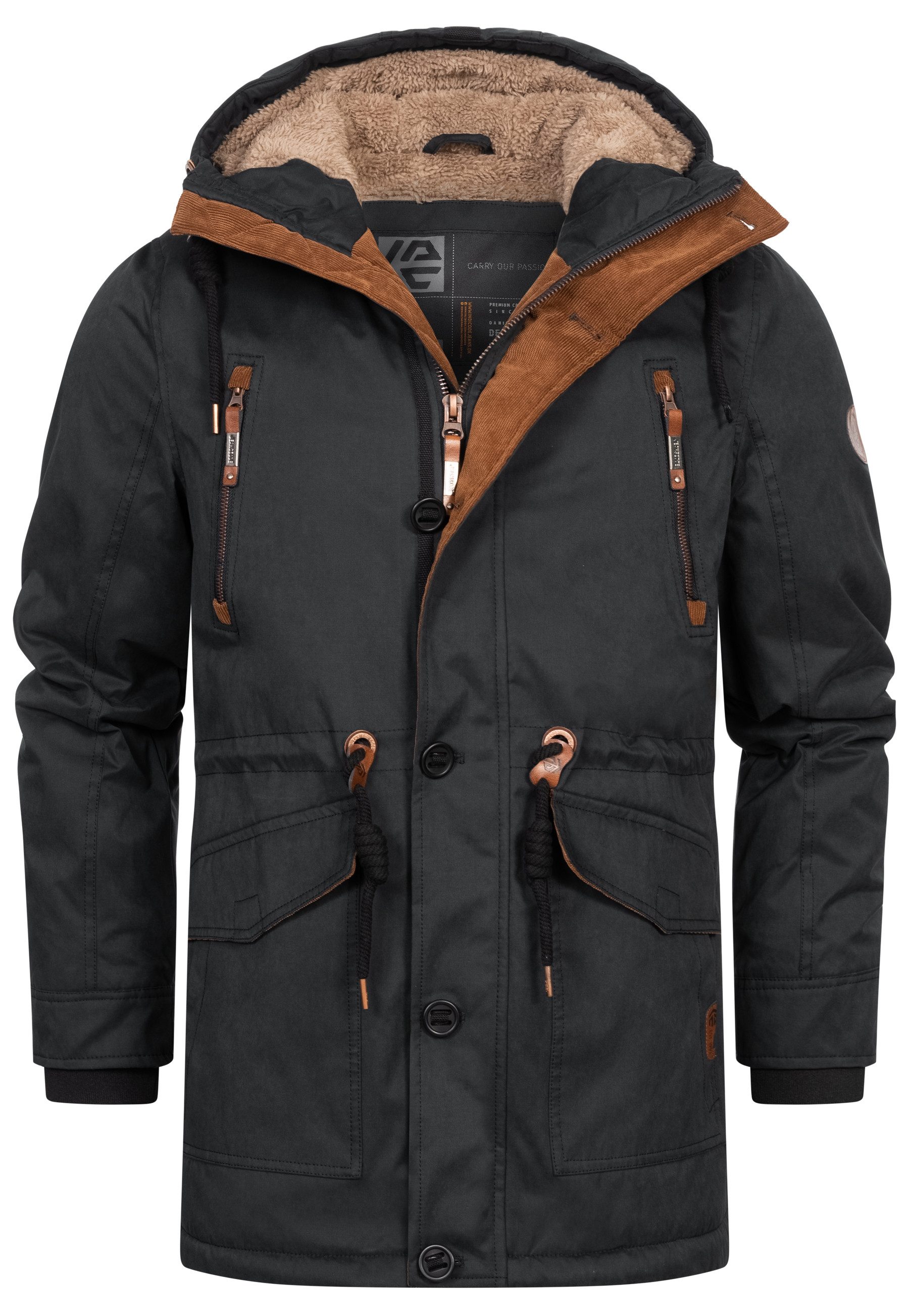 Indicode Winterjacke Herren INGillespie Jacke Winter Herrenjacke günstig online kaufen
