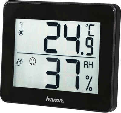 Hama »Thermo-/Hygrometer "TH-130", Schwarz Thermometer« Innenwetterstation