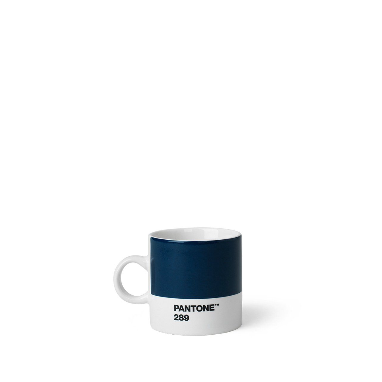 PANTONE Kaffeeservice, Fine Bone, PANTONE Porzellan Espressotasse, dickwandig, spülmaschinenfest, 120ml