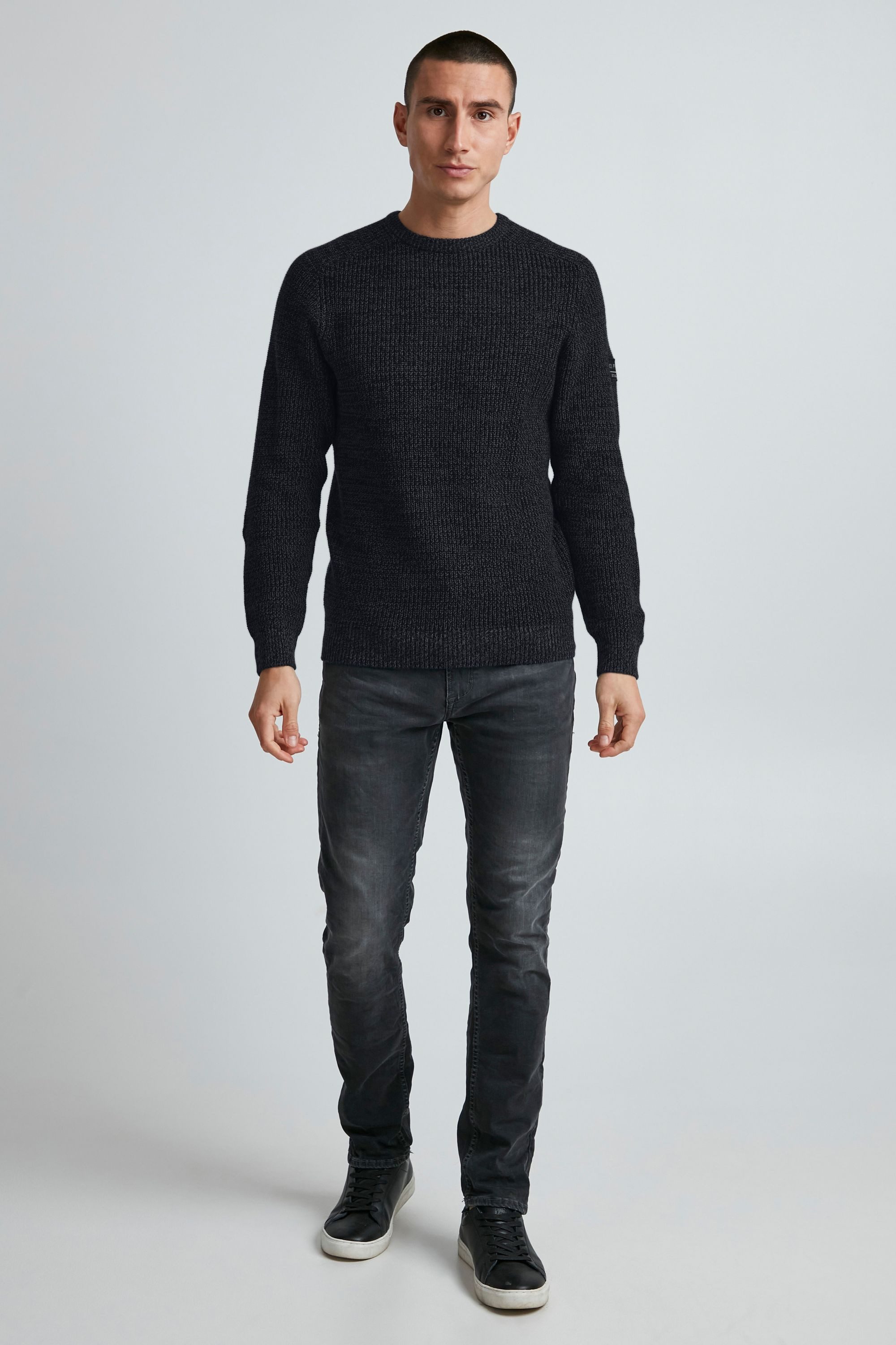 11 Project Rundhalspullover PRAmericus Grobstrick Pullover günstig online kaufen