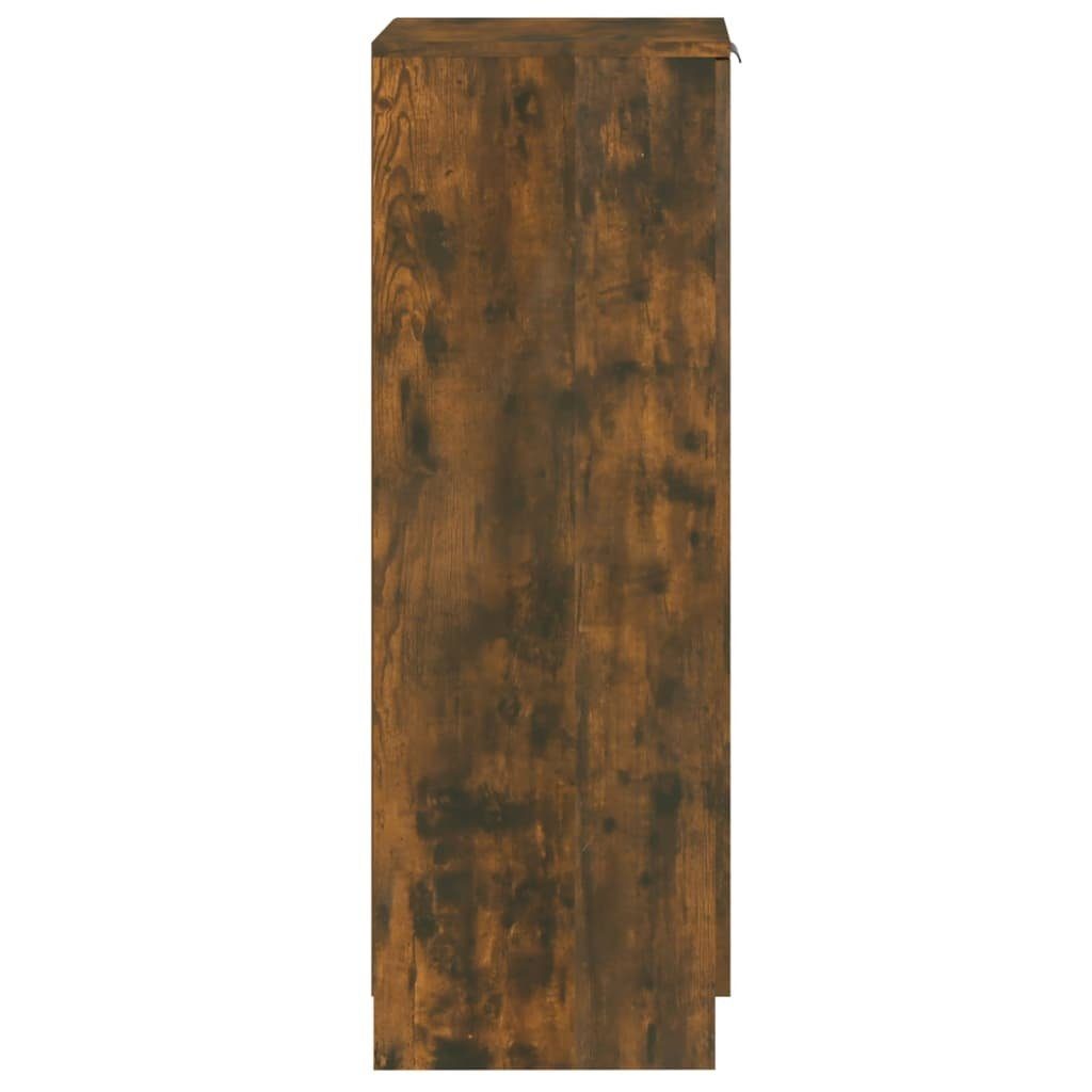 Schuhschrank Holzwerkstoff, 30x35x100 cm Schuhregal vidaXL 1-tlg. Räuchereiche