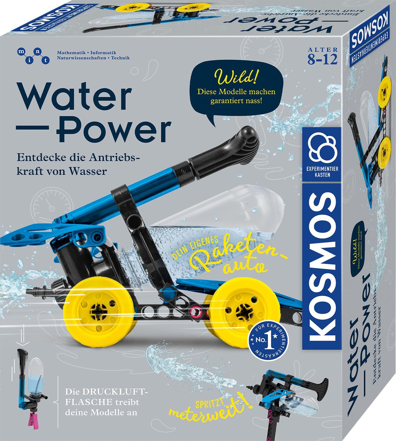 Kosmos Modellbausatz Water Power, mit Wasserpistole