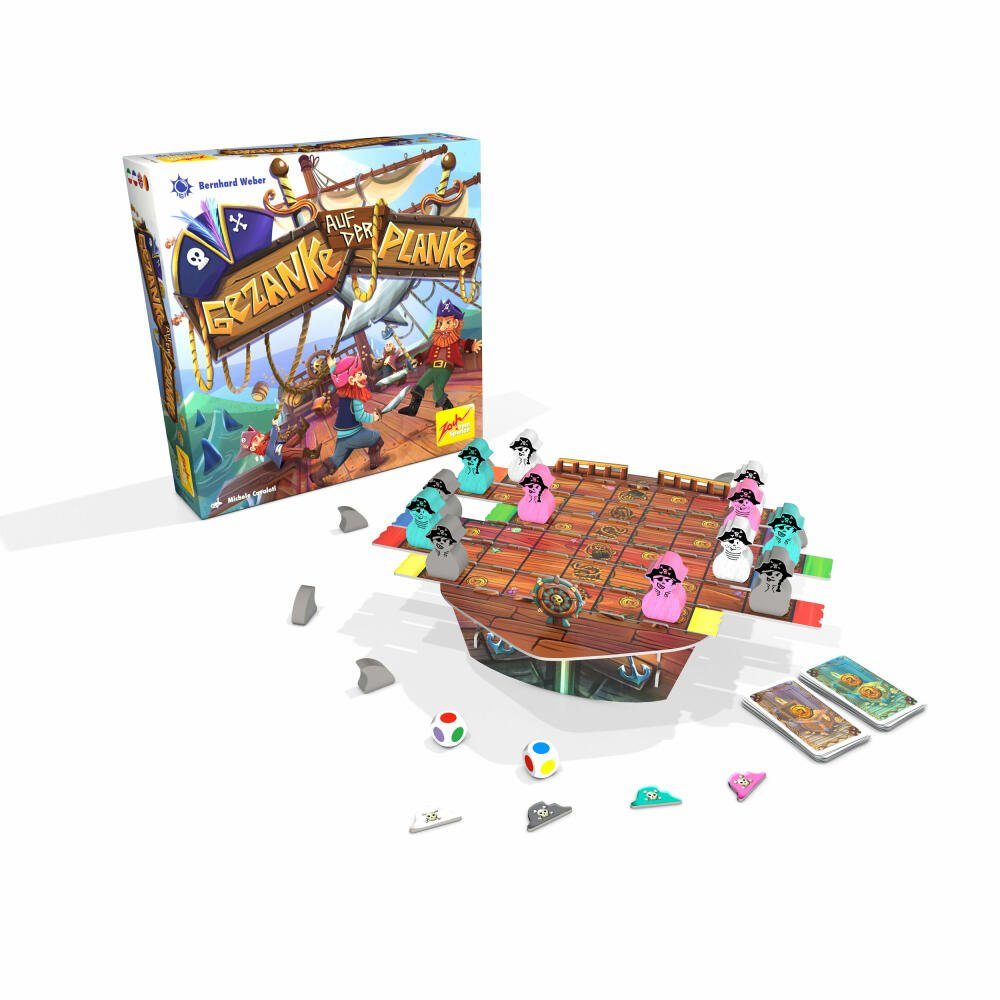 Zoch Spiel Gezanke auf der Planke