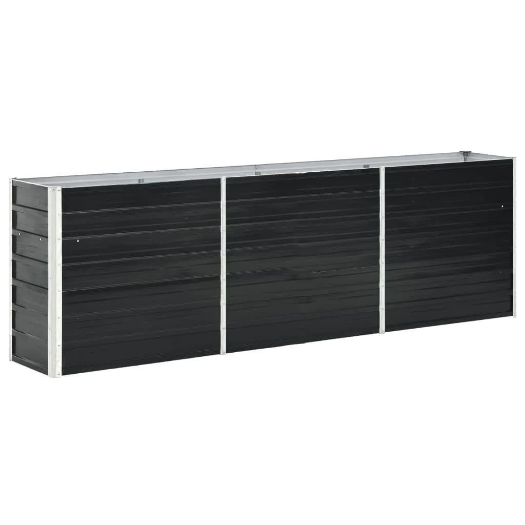 DOTMALL Hochbeet GartenHochbeet Verzinkter Stahl 240 x 40 x 77 cm