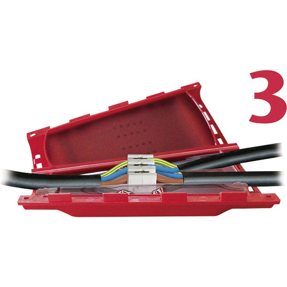 Set, 6 Kabelmuffe V 6 371166 CellPack V 1 Kabelverbinder-Sortiment Inhalt: EASY EASY CellPack