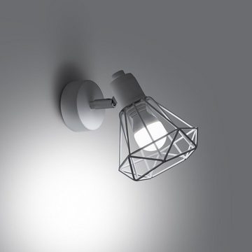 SOLLUX lighting Wandleuchte ARTEMIS, ohne Leuchtmittel, beweglicher Lampenschirm